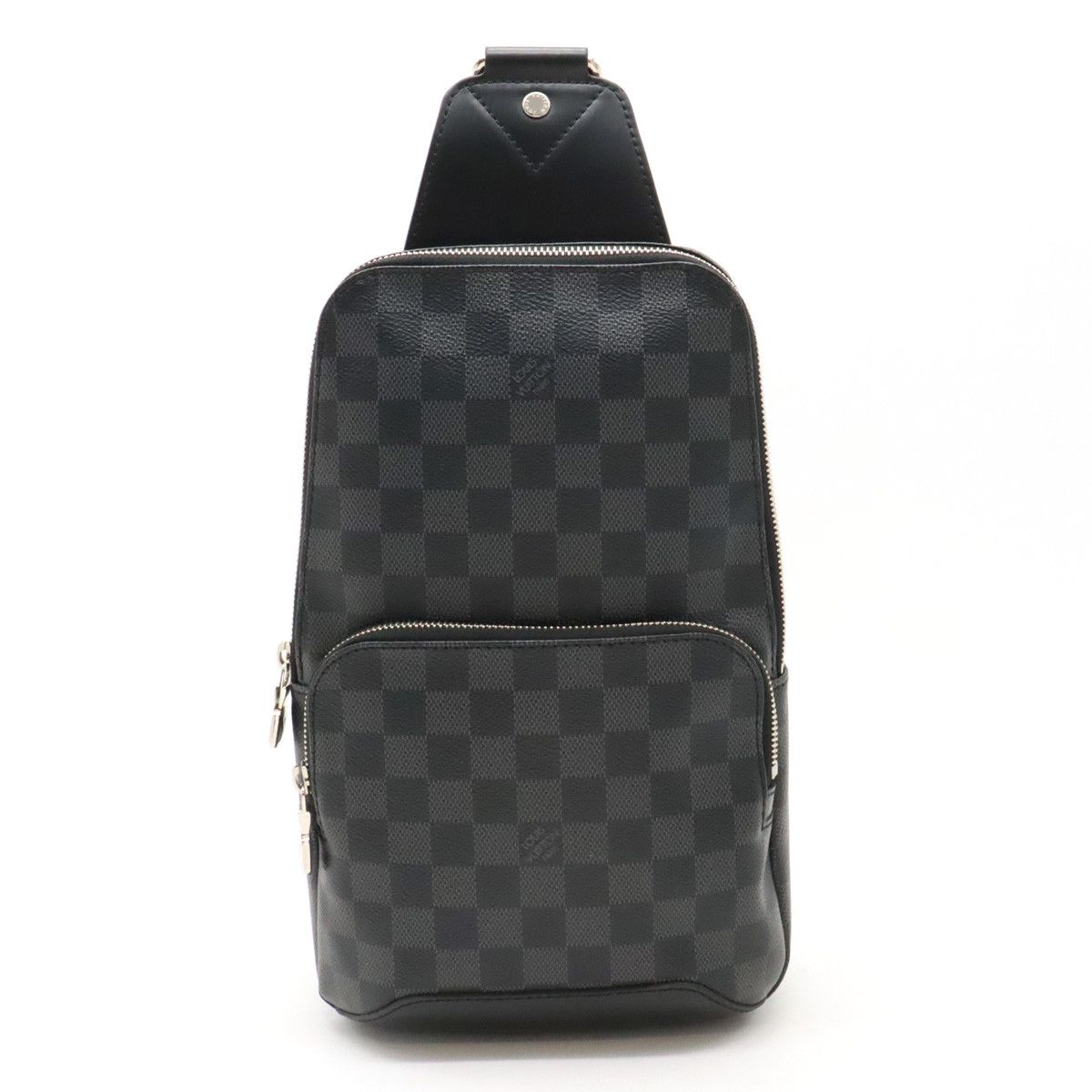 Louis Vuitton Louis Vuitton Louis Vuitton Damier Graphite Avenue Sling Bag N41719 Canvas Crossbody Bag N41719 in Great Condition Size ONE SIZE - 1 Thumbnail