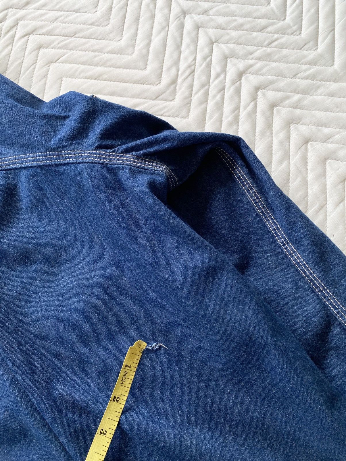 Carhartt 🔨 Vintage 80s/90s Carhartt Denim Chore Jacket - Made in USA Size US L / EU 52-54 / 3 - 10 Thumbnail