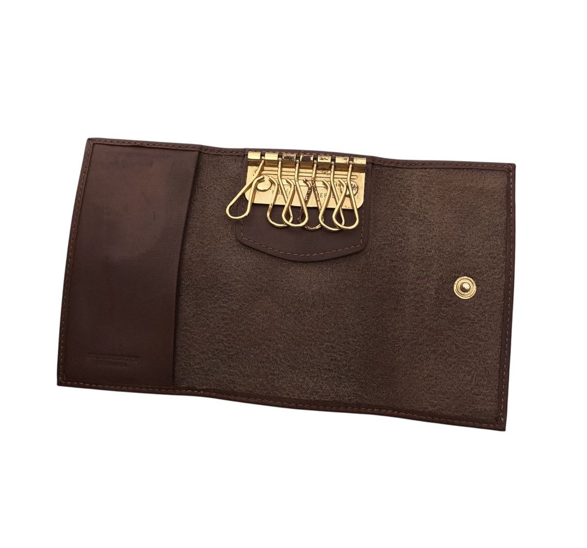 Burberry Burberry London Novacheck Key Holder Pouch Leather Size ONE SIZE - 13 Thumbnail