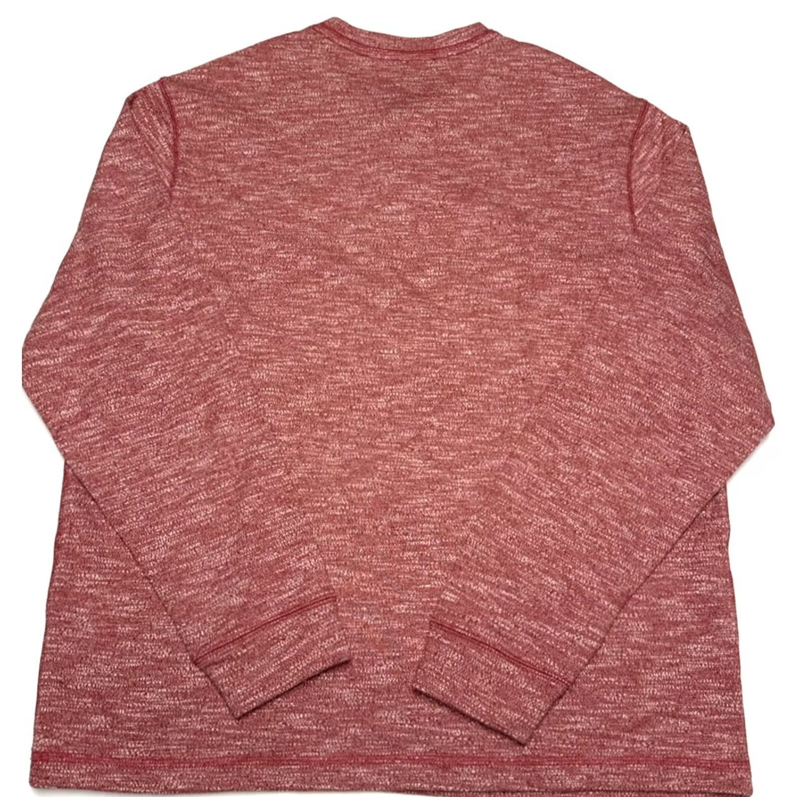 Cremieux Cremieux Classics Men Long Sleeve Henley Thermal Shirt Red L Mens Thermal Henley Shirt Size US L / EU 52-54 / 3 - 3 Thumbnail