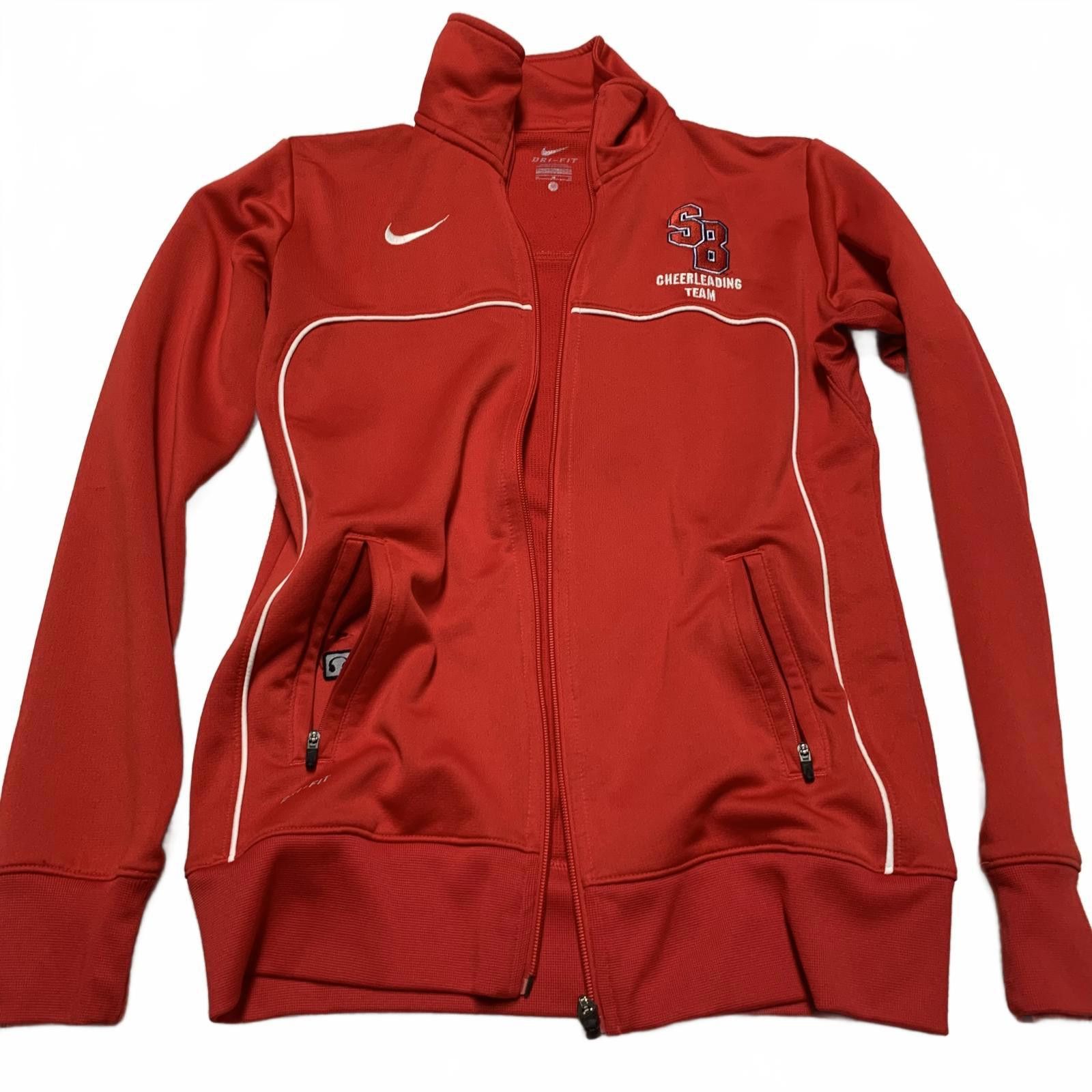 Nike Nike Dri-Fit Men’s Size Medium Red Full-Zip Athletic Jacket Size US M / EU 48-50 / 2 - 4 Thumbnail