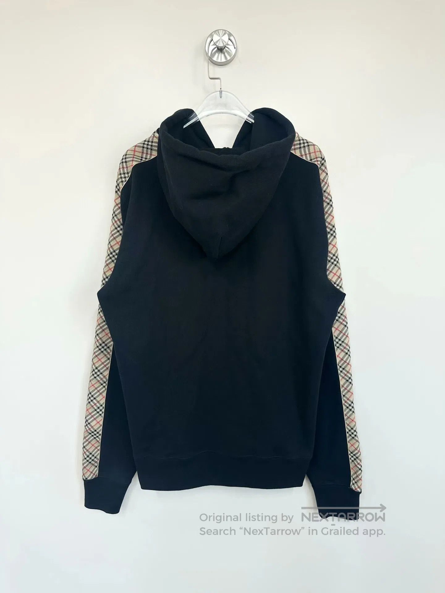 Burberry Burberry Black Embroidered Battle Horse Arm Pattern Zip-up Size S / US 4 / IT 40 - 2 Thumbnail