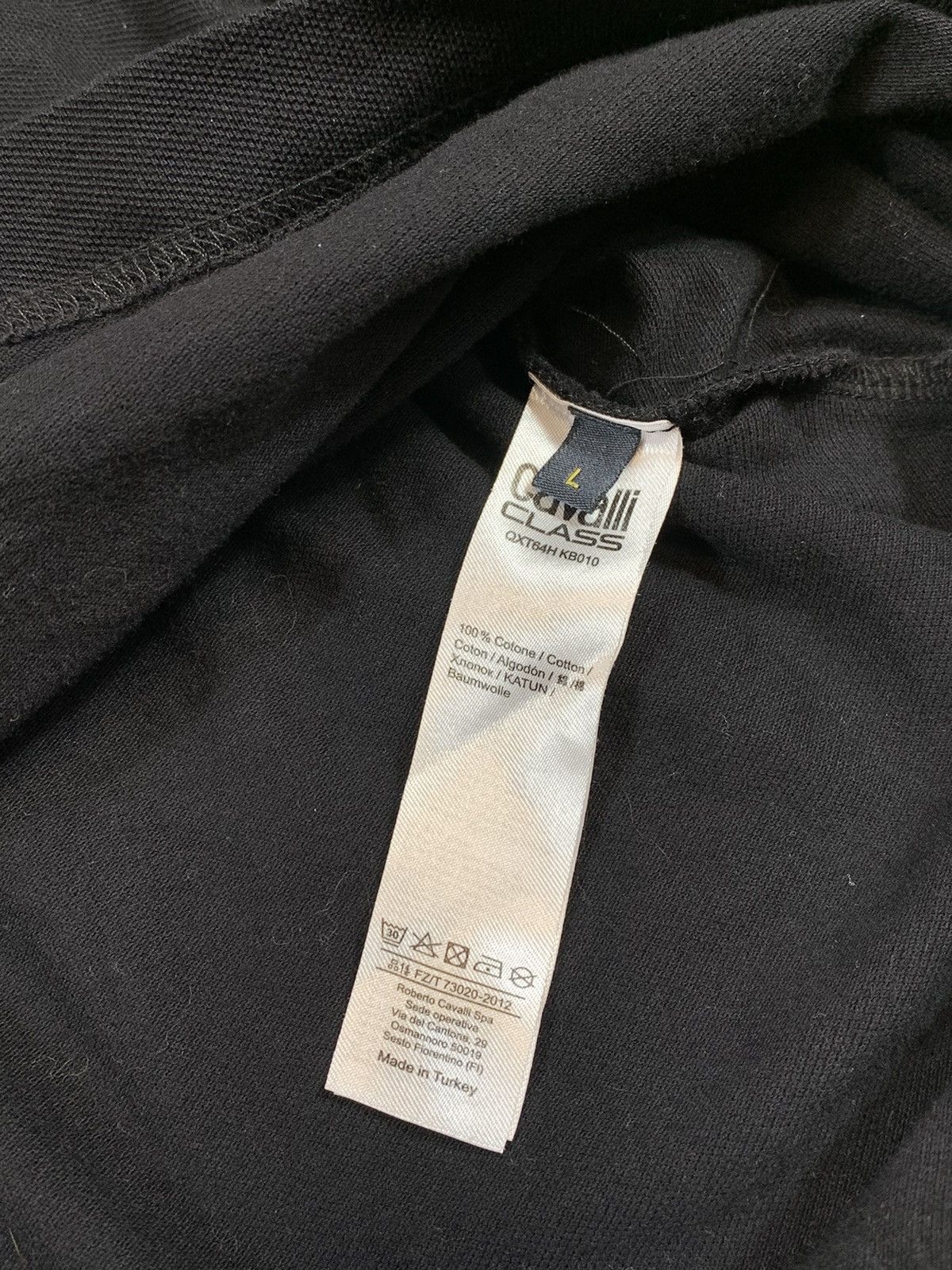 Cavalli Class Vintage Y2K Roberto Cavalli Class polo t-shirt size L Size US L / EU 52-54 / 3 - 5 Thumbnail