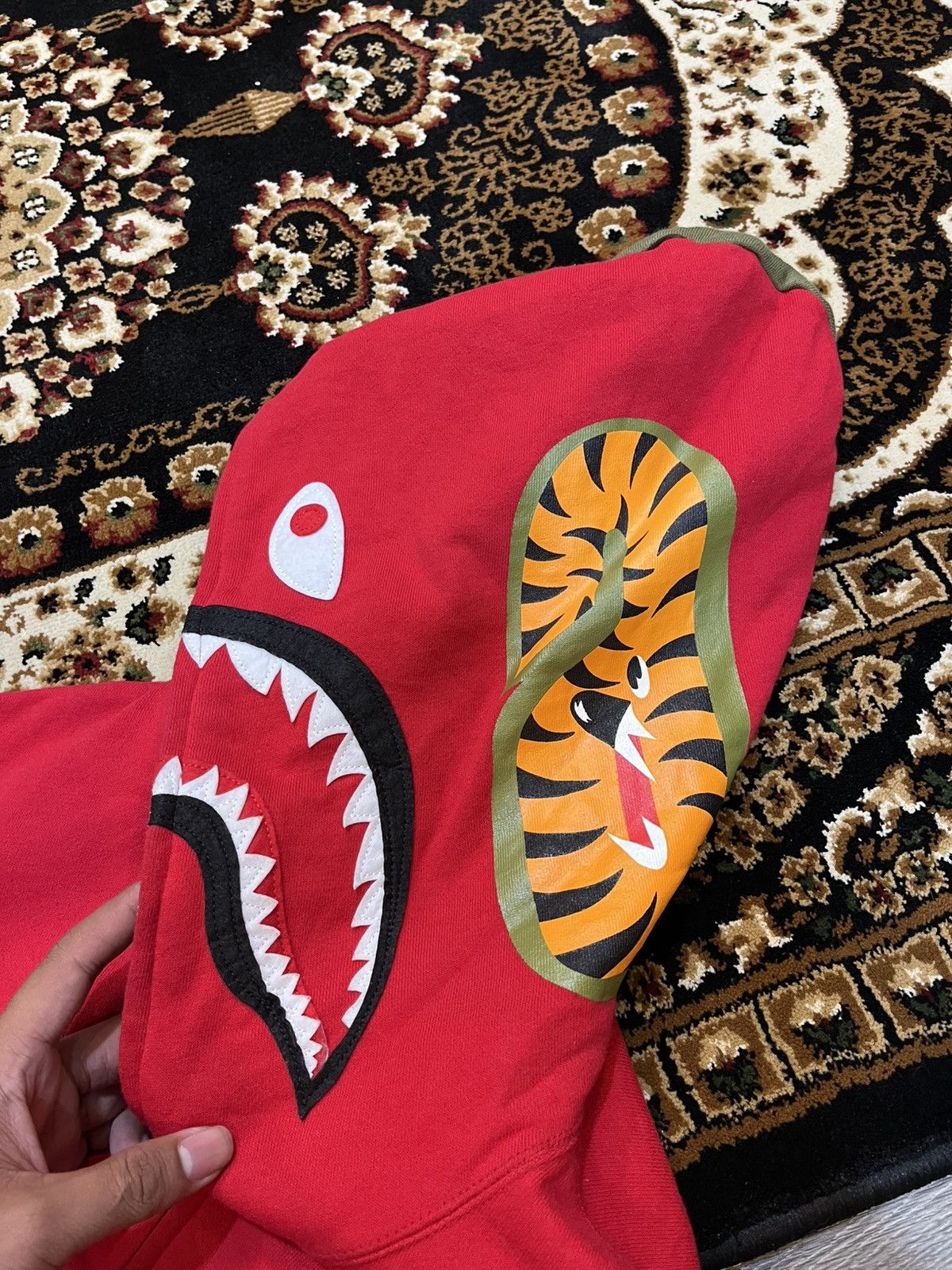 Bape BAPE Shark Full Zip Hoodie Size US L / EU 52-54 / 3 - 8 Thumbnail