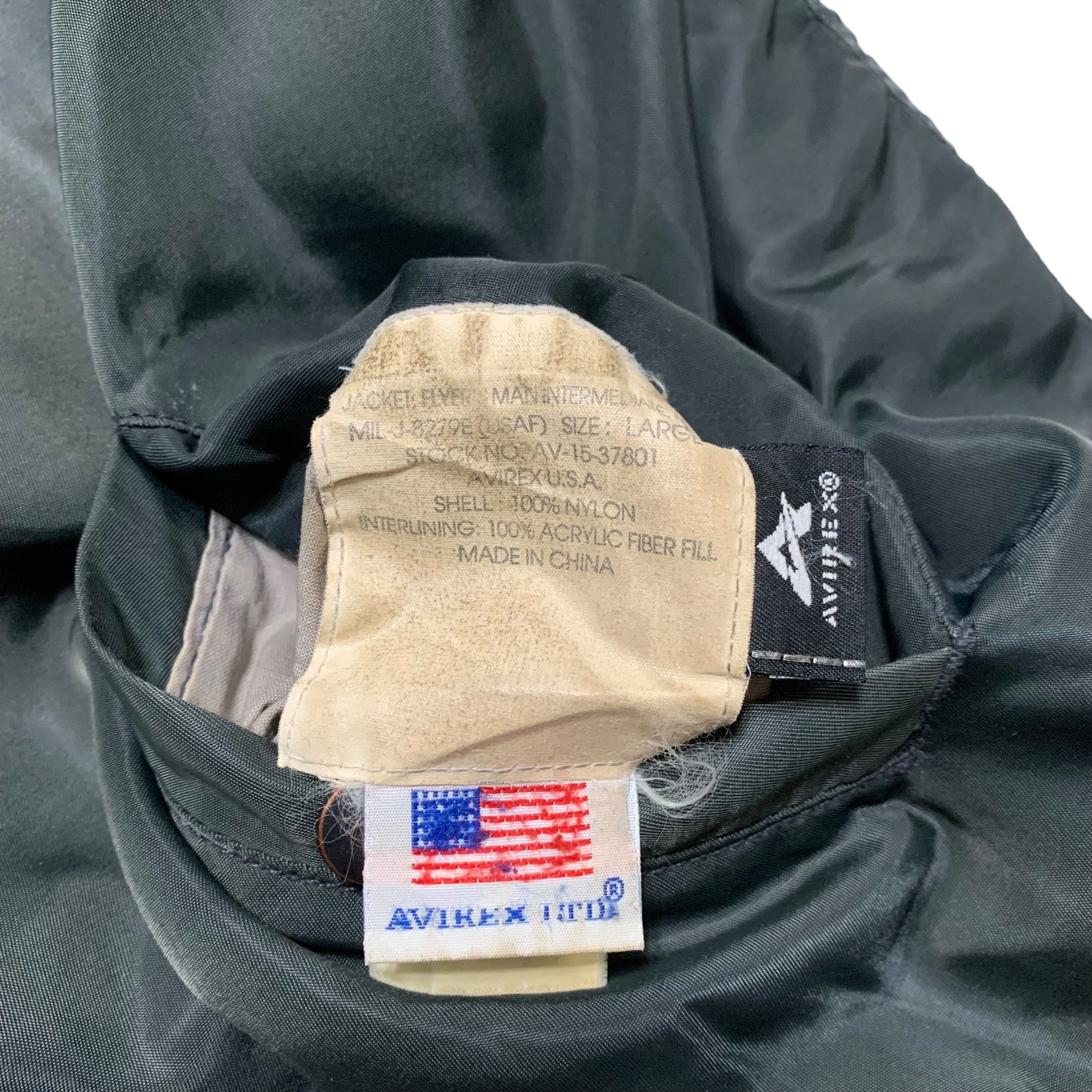 Avirex Vintage Avirex US Air Force Flight Jacket Size US L / EU 52-54 / 3 - 6 Thumbnail