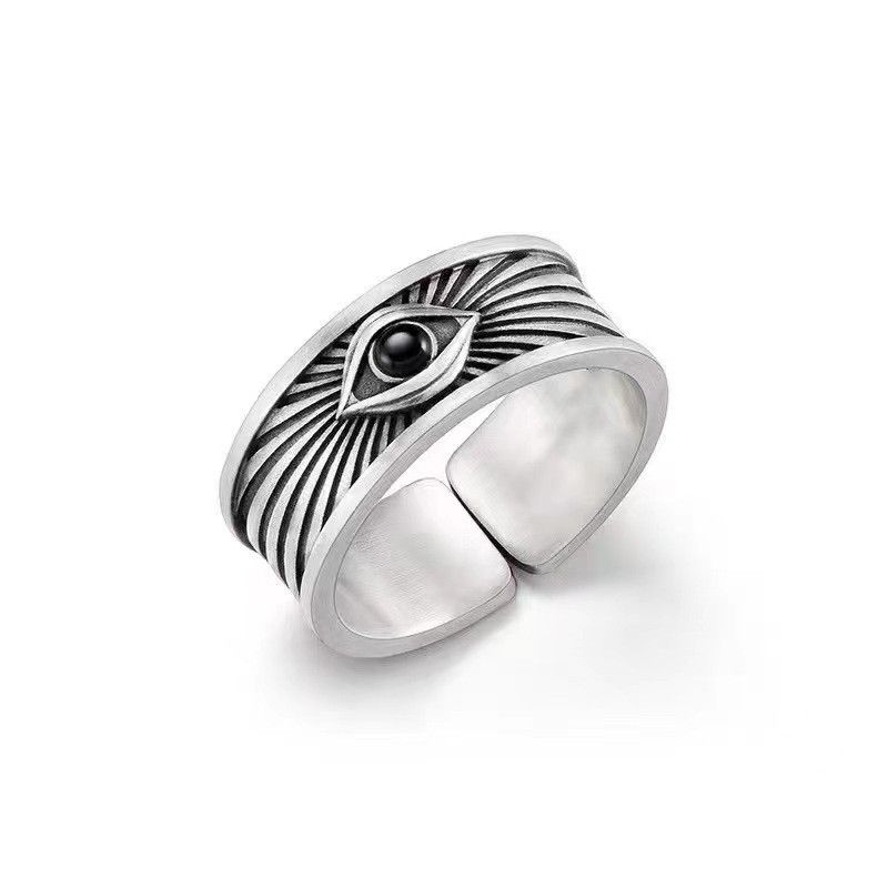 Jewelry Modern Jewelry Rings Open Size Chrome Ring (Size 7-13) Size ONE SIZE - 5 Thumbnail