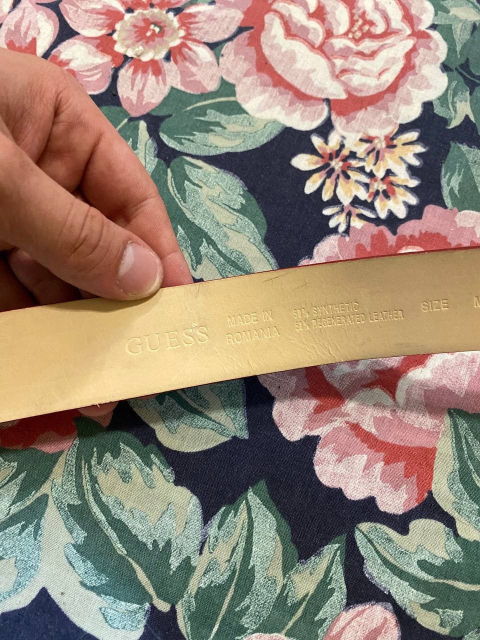 Guess Belt Vintage red Guess big logo Streetwear Y2K Size ONE SIZE - 18 Thumbnail