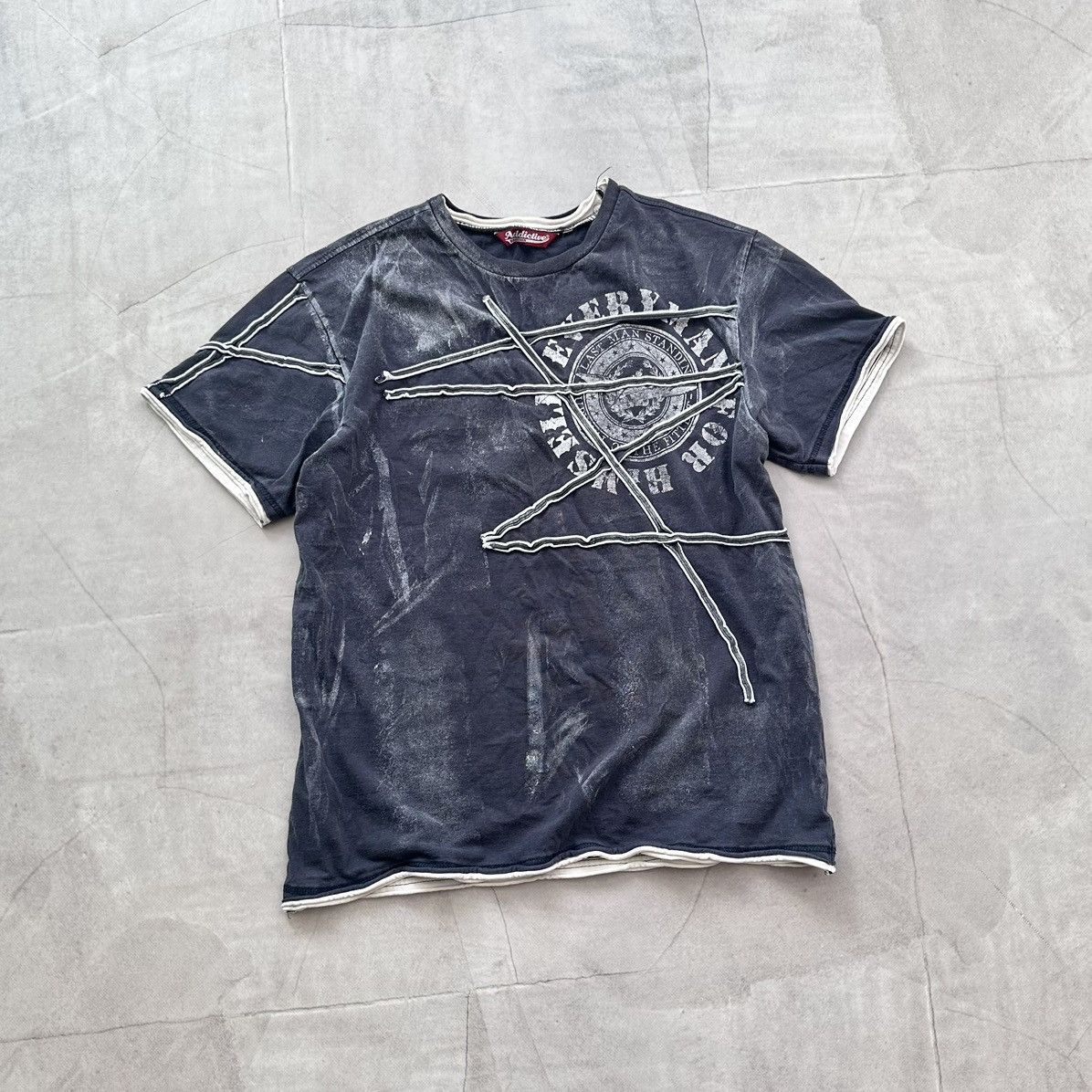 00s Japan Painted LGB Margiela Vibe T Shirt Impala Style