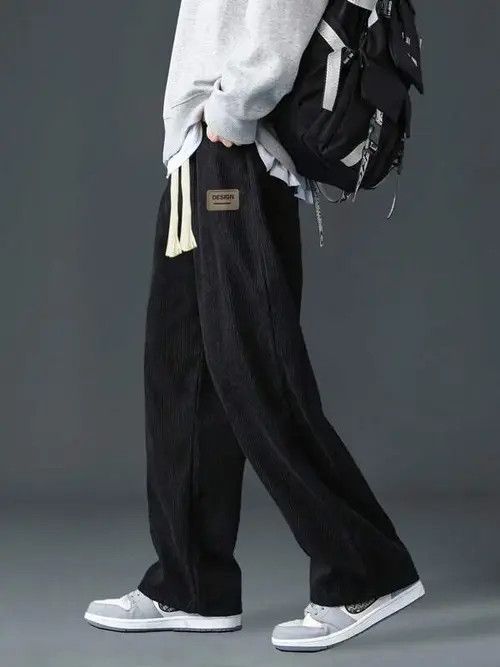Japanese Brand corduroy Straight-Leg Pants Casual fit trousers Size US 32 / EU 48 - 1 Thumbnail