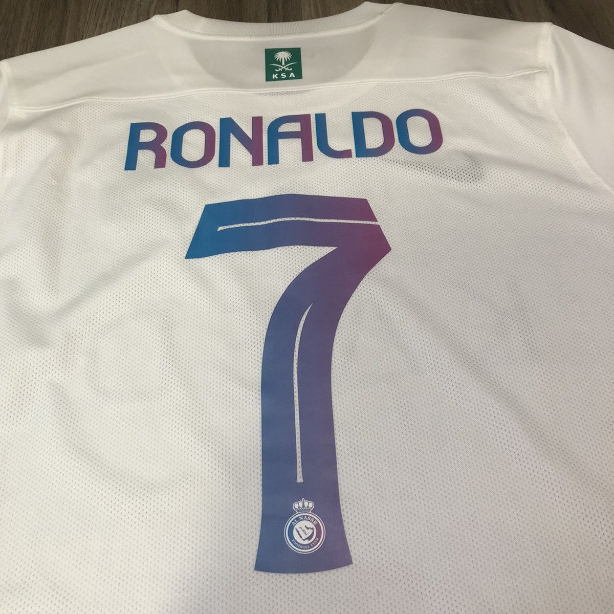 Nike AL Nassr 23/24 3rd away shirt #7 Ronaldo (Bnwt) Size US L / EU 52-54 / 3 - 4 Thumbnail