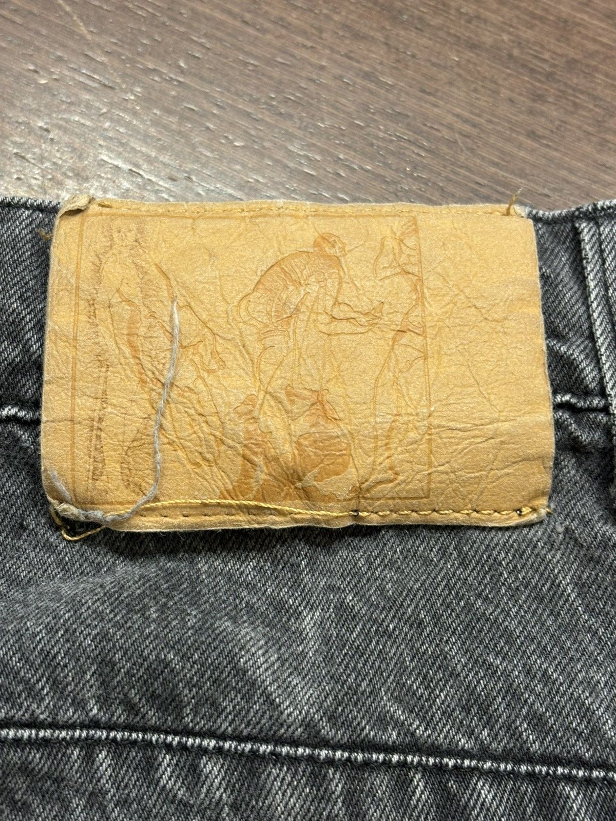 Martine Rose Martine Rose Text Denim Size US 33 - 5 Thumbnail