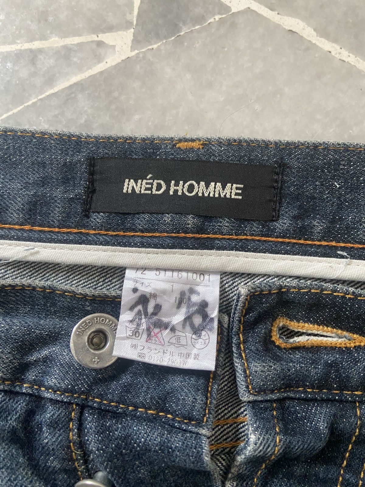 Yohji Yamamoto Yohji Yamamoto ined homme jeans Size US 31 - 3 Thumbnail