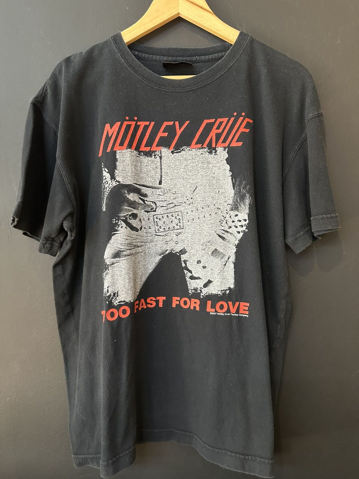 Band Tees × Vintage MOTLEY CRUE Size US L / EU 52-54 / 3 - 1 Thumbnail