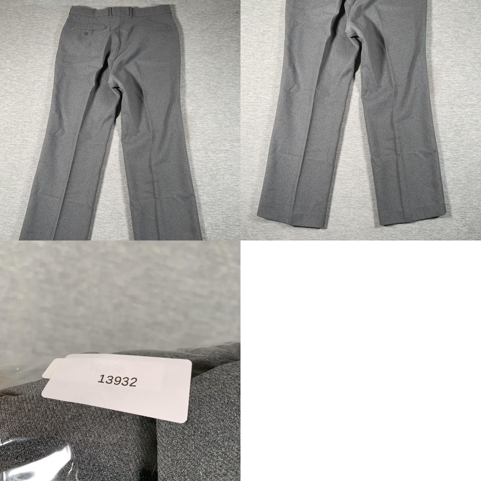 Levi's VINTAGE Levi'S Dress Mens 36 Gray VTG Pants 36x29 STA PREST Action Slacks Straight Work Size US 36 / EU 52 - 9 Thumbnail