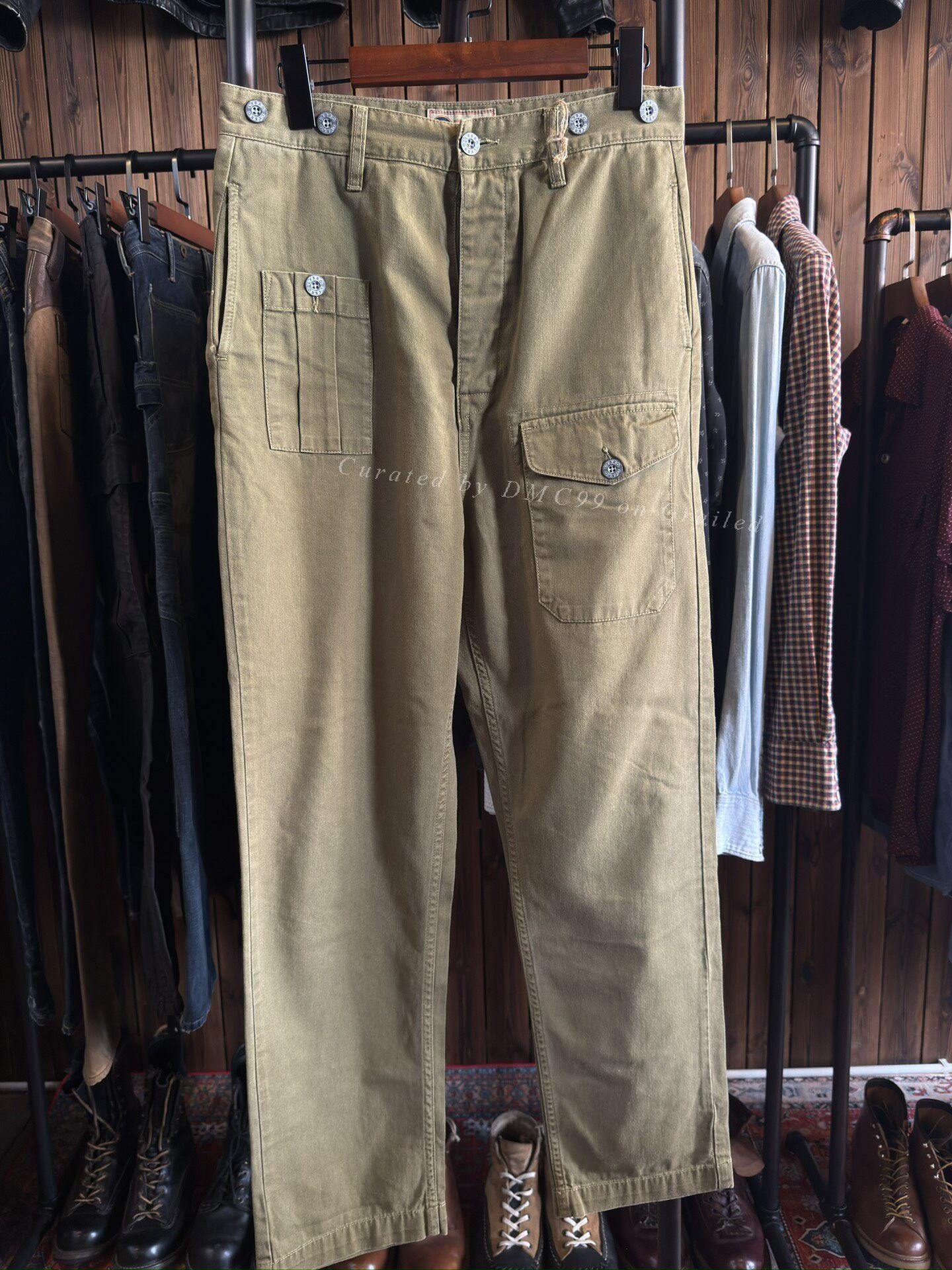 Nigel Cabourn Nigel Cabourn British Military Cargo Pants Size US 30 / EU 46 - 1 Thumbnail