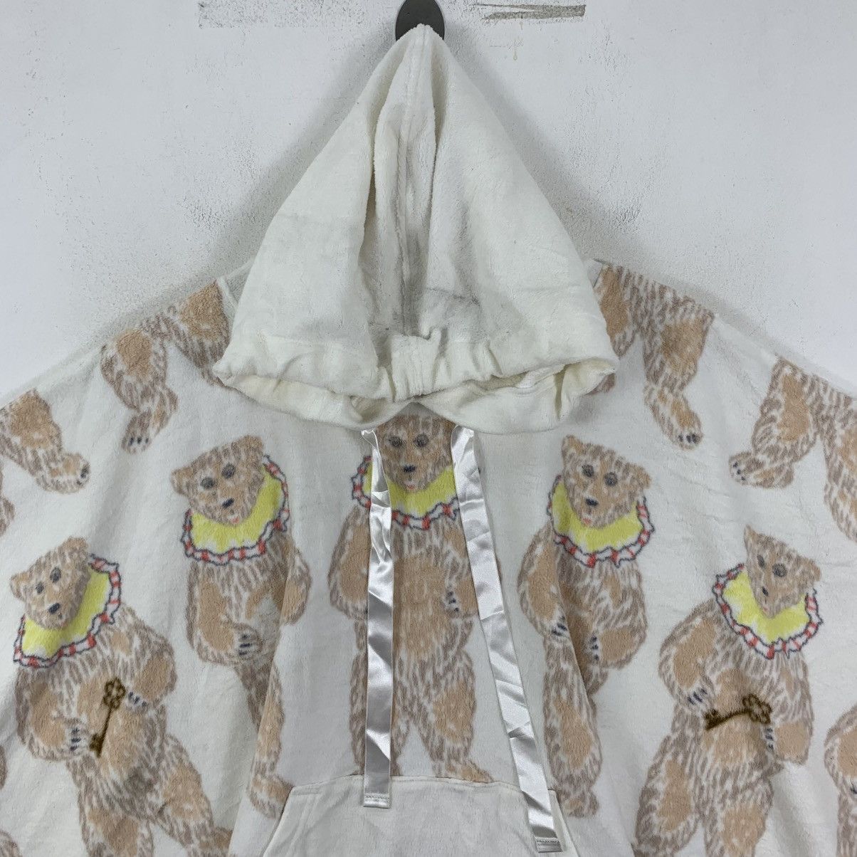 Tsumori Chisato TSUMORI CHISATO SLEEP Issey Miyake Bear Blanket Hoodie Size ONE SIZE - 3 Thumbnail