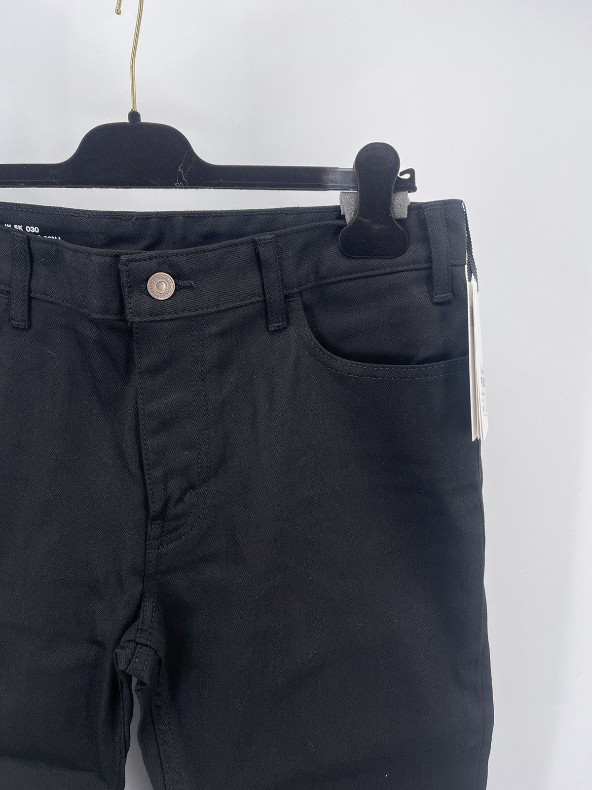 Celine Celine Black Denim Jeans Size 32" / US 10 / IT 46 - 2 Thumbnail