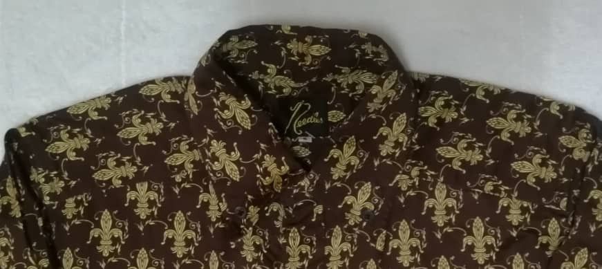 Designer × Japanese Brand × Needles Needles Damask-print cotton shirt Size US S / EU 44-46 / 1 - 2 Thumbnail