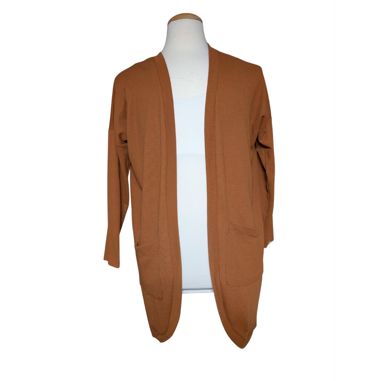 Other Ivoire Open Front Cardigan Sweater Tumeric Brown Women’s S Size S / US 4 / IT 40 - 1 Thumbnail