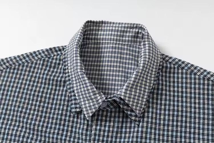 Vintage Patchwork Streetwear Plaid Oversize School Shirt Blouse Size US XXL / EU 58 / 5 - 7 Thumbnail