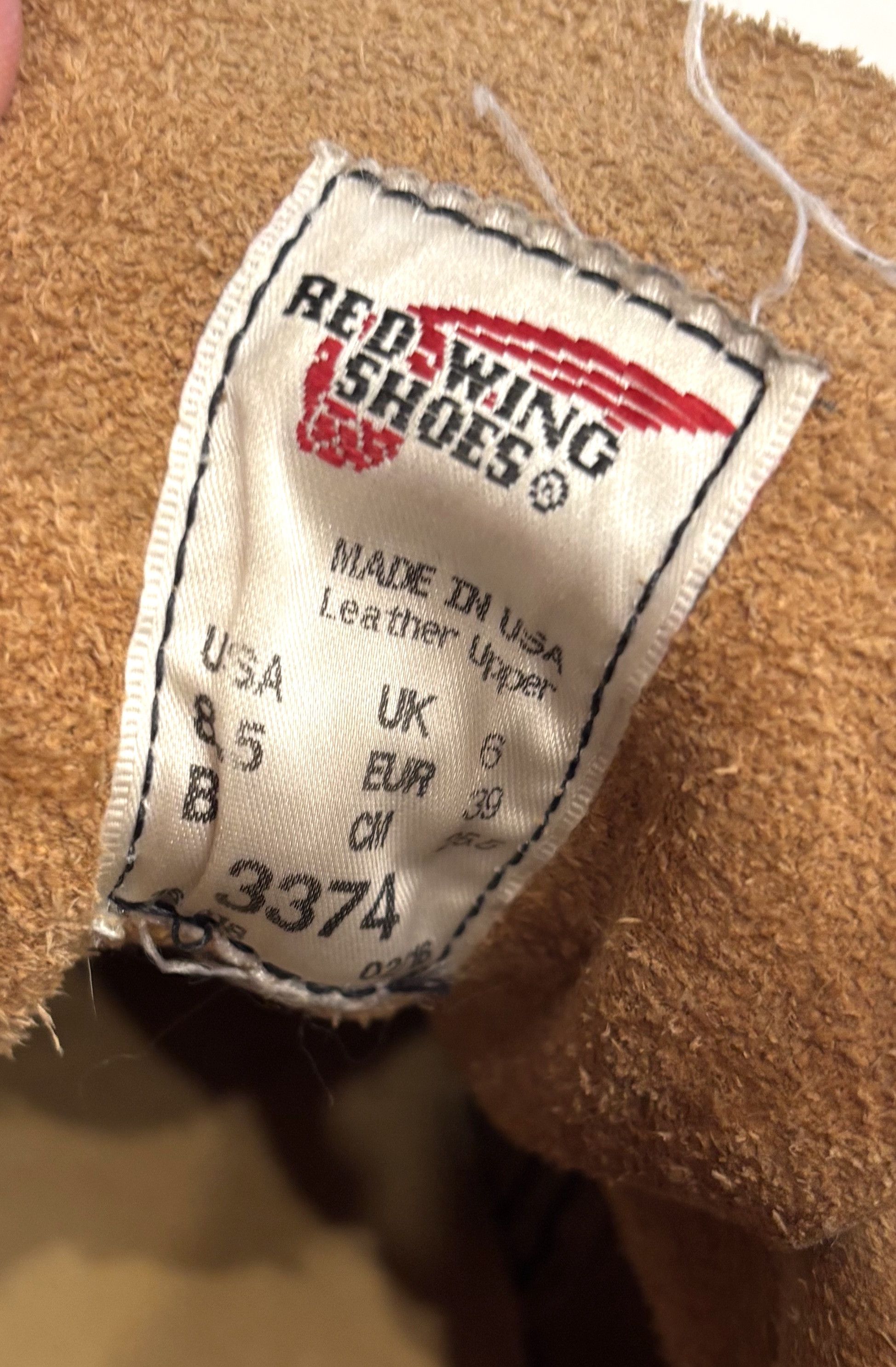 Red Wing Redwing Boots WOMEN'S SHORT BOOT in Tan - Size 8.5 Size US 8.5 / IT 38.5 - 6 Thumbnail