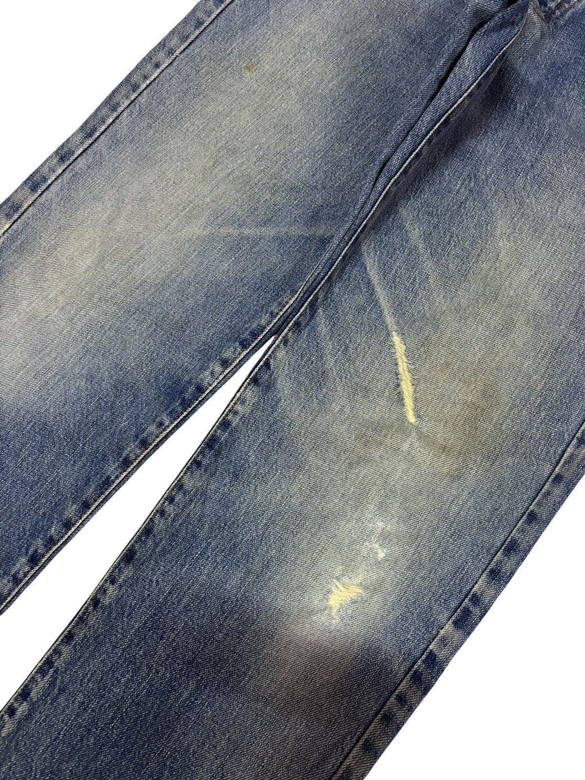 Japanese Brand Vtg 90s Kenzo Japan by Takada Distressed Jeans Size US 28 / EU 44 - 3 Thumbnail