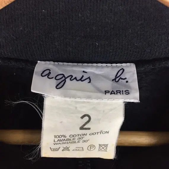agnes b. Vtg AGNES B PARIS French Designer Crop Tops Sweater Jacket Size M / US 6-8 / IT 42-44 - 5 Thumbnail