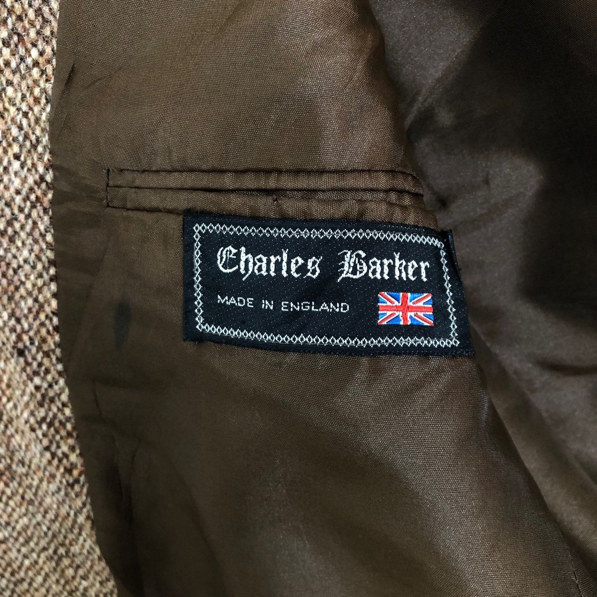 Harris Tweed Vintage 80s Harris Tweed X Charles Barker Tweed Coat Size US S / EU 44-46 / 1 - 10 Thumbnail