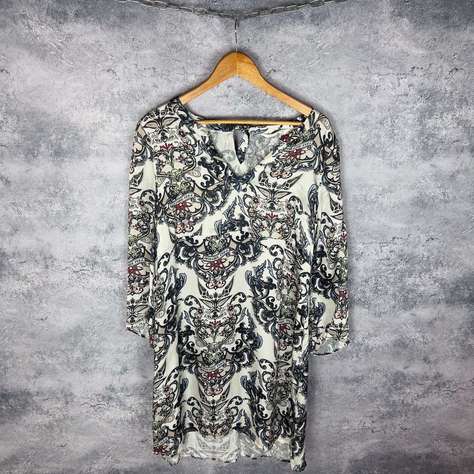 Odd Molly Odd Molly Women’s Dress Size 3 Multicolor Long Sleeve ` Size XS / US 0-2 / IT 36-38 - 1 Thumbnail