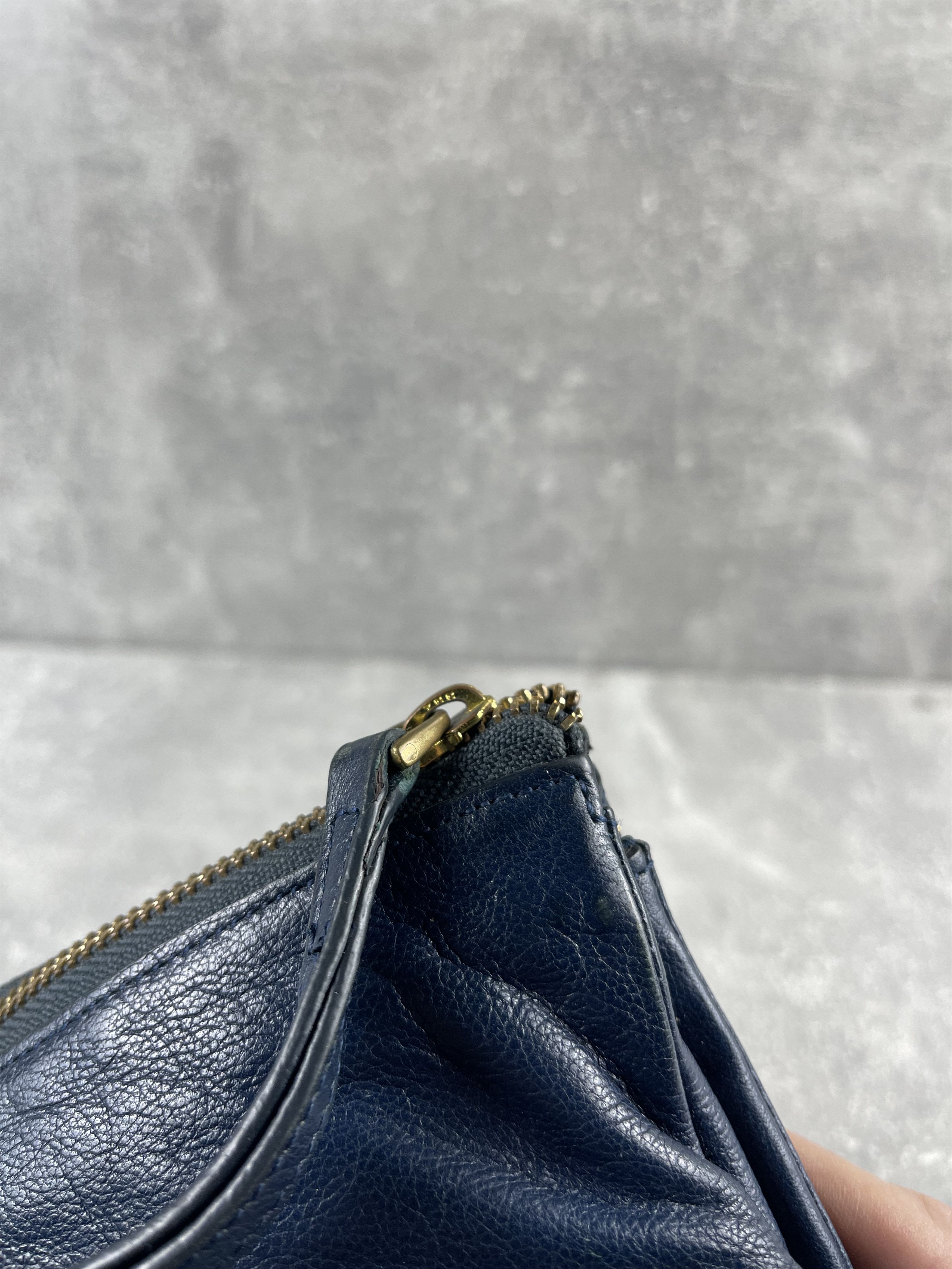 Chloe Chloe vintage 00s leather blue clutch bag wallet italy made Size ONE SIZE - 8 Thumbnail