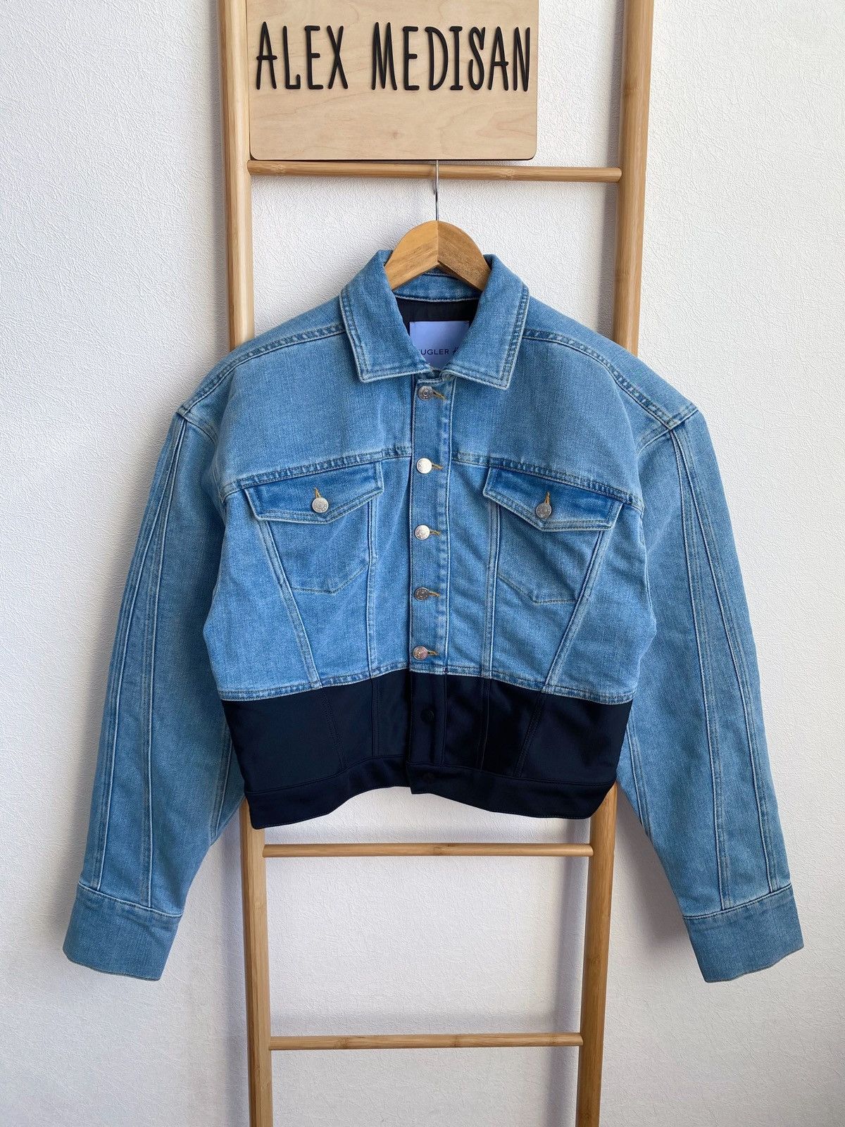 Mugler x H&M Denim Jacket Size М
