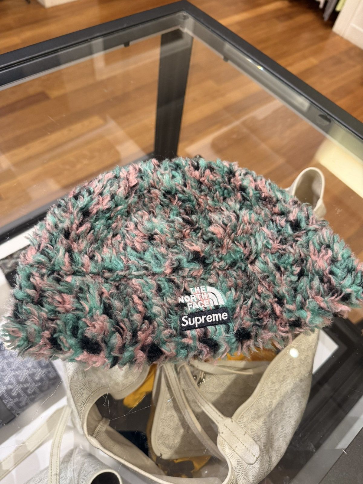 Supreme × The North Face The North Face x Supreme High Pile Fleece Beanie Size ONE SIZE - 1 Thumbnail