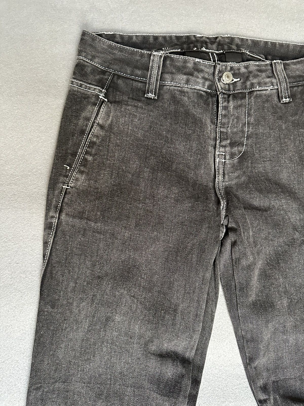 Japanese Brand FLARE John Galt Low Rise Denim Size US 30 / EU 46 - 7 Thumbnail