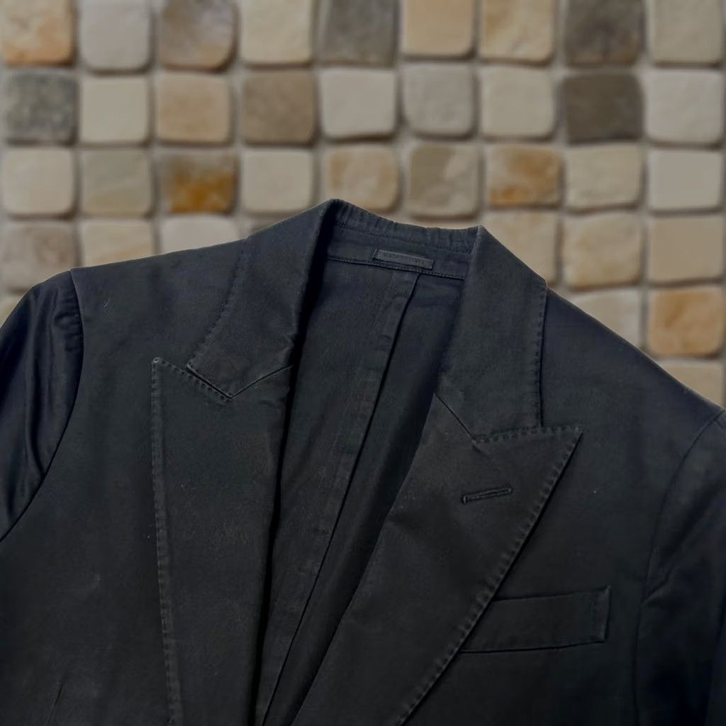 Alexander McQueen Alexander McQueen Bicolor Tailored Jacket Black Red Cotton Size 44 Mens Size US S / EU 44-46 / 1 - 1 Thumbnail