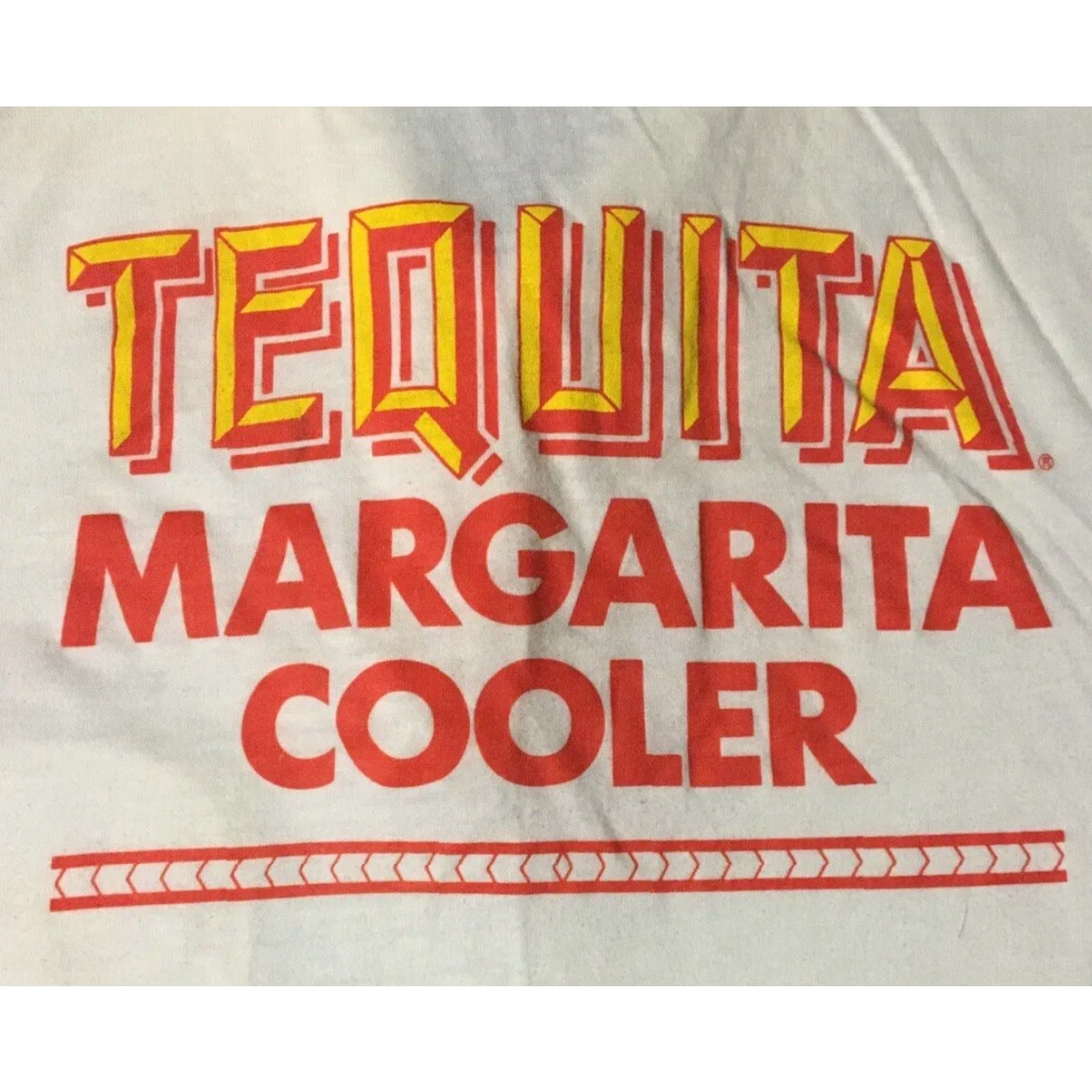 Vintage VINTAGE Tequita Margarita Blimp Flight Crew Faded Shirt M White USA Single Stitch 80s 90s Grunge Beer Bar Punk Retro Graphic Tee Mens Size US M / EU 48-50 / 2 - 4 Thumbnail