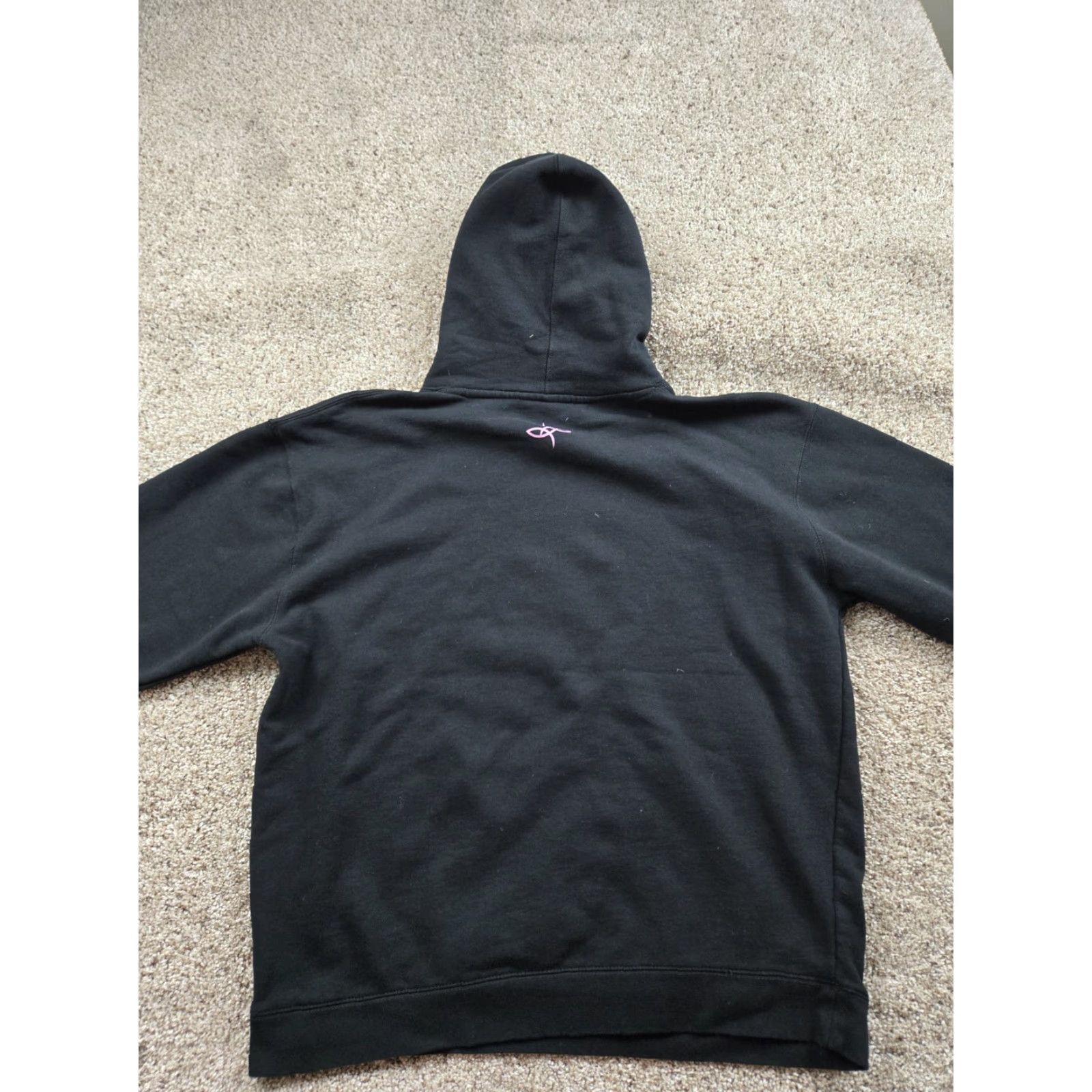 Vintage Alel Hoodie 2XL Mens Black Heavyweight Graphic Pullover Sweatshirt Size US XXL / EU 58 / 5 - 5 Thumbnail