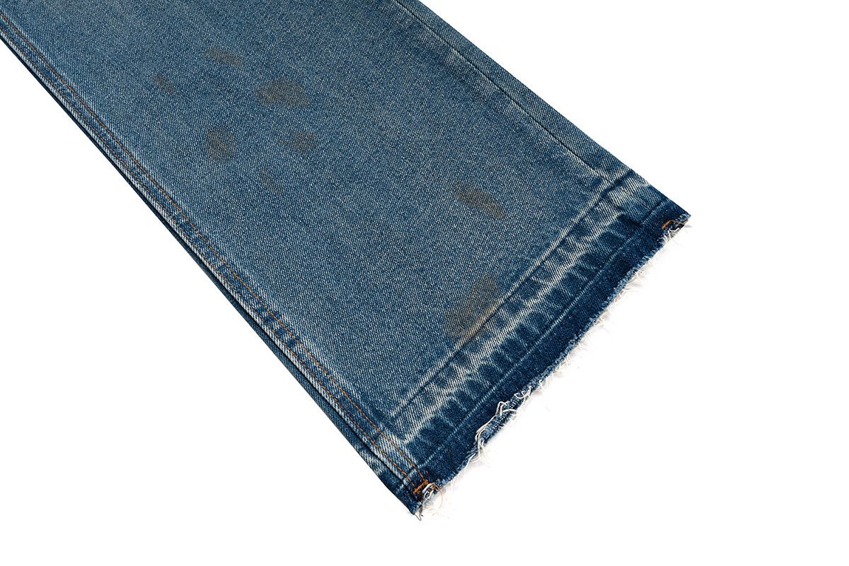Jean × Vintage washed faded gradient yuppie bootcut flared jeans Size US 33 - 8 Thumbnail