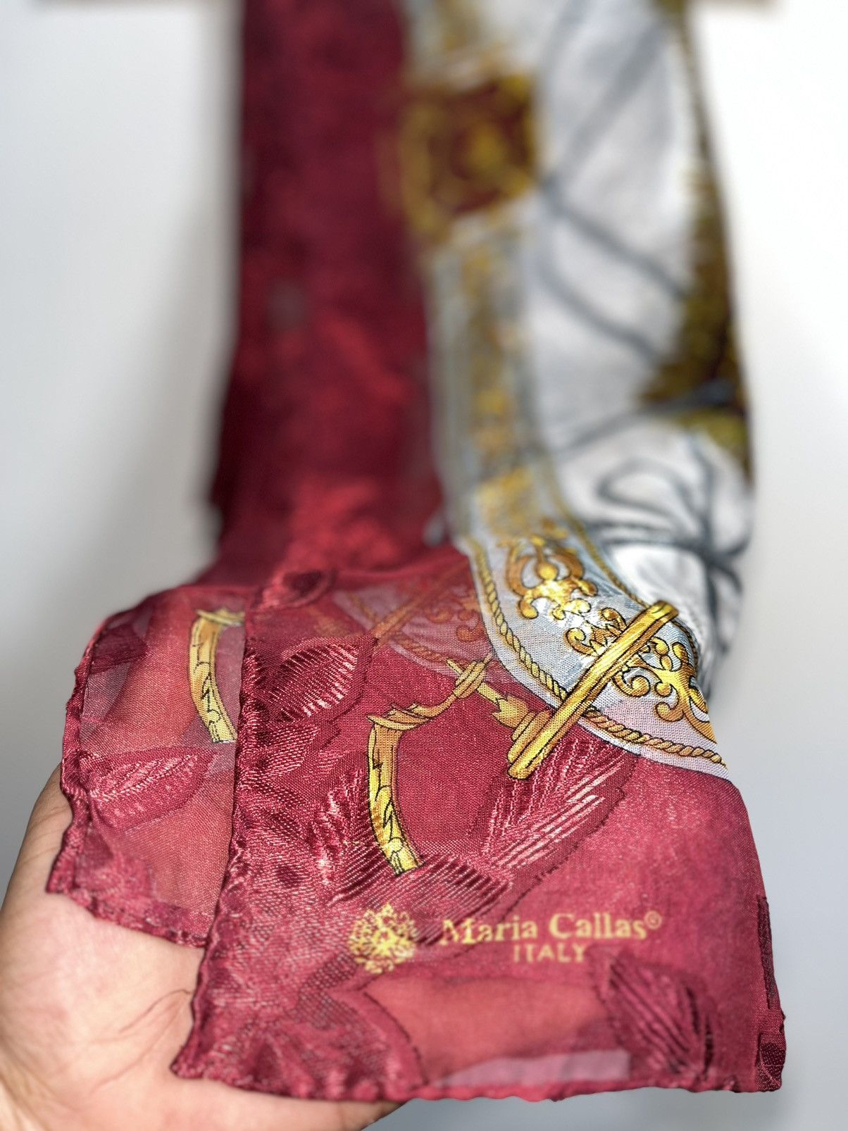 Other Scarf 🧣 Vintage Scarf Maria Callas Size ONE SIZE - 8 Thumbnail