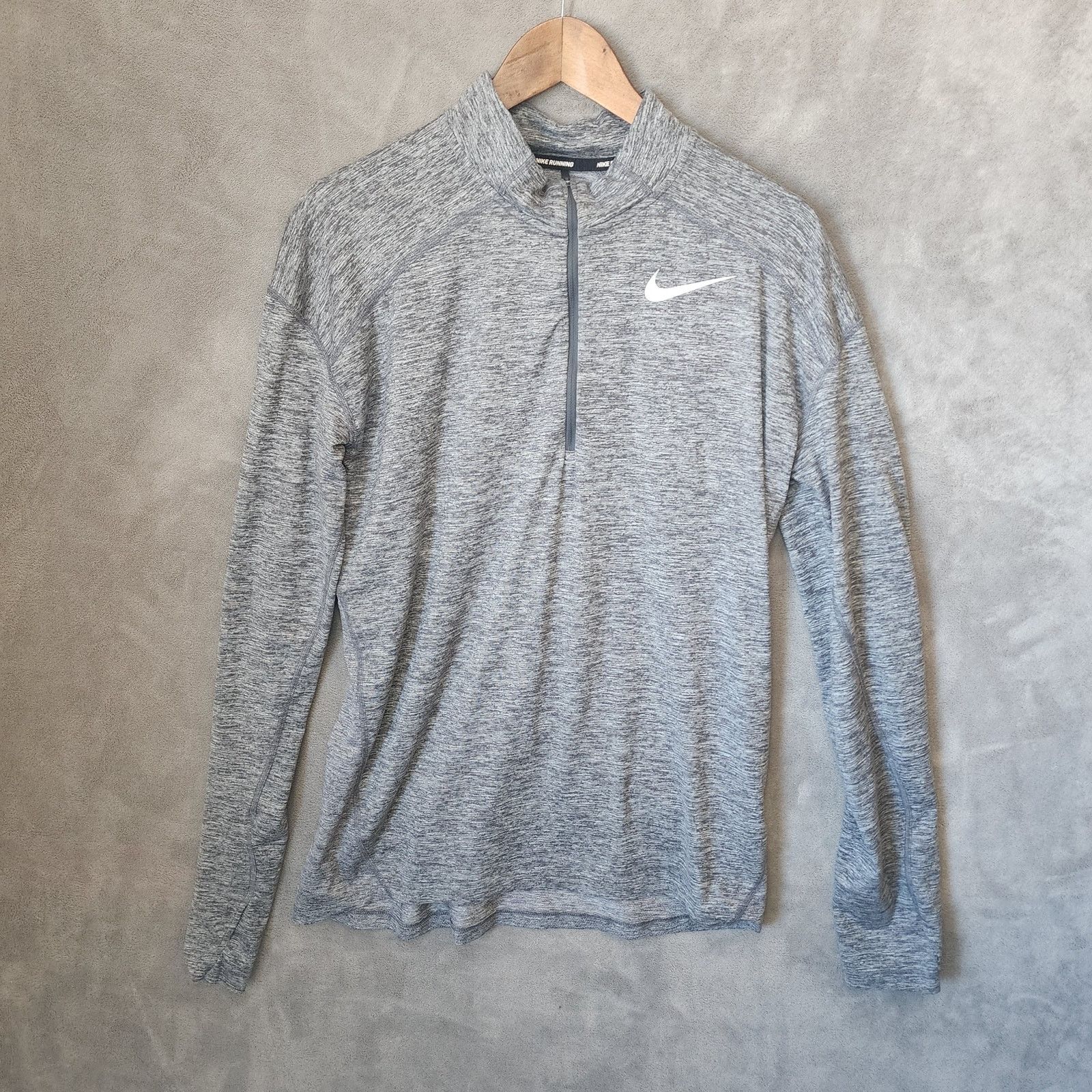 Nike Nike Women's Medium Gray Dry Fit Lightweight Half-Zip Jacket Size M / US 6-8 / IT 42-44 - 1 Thumbnail