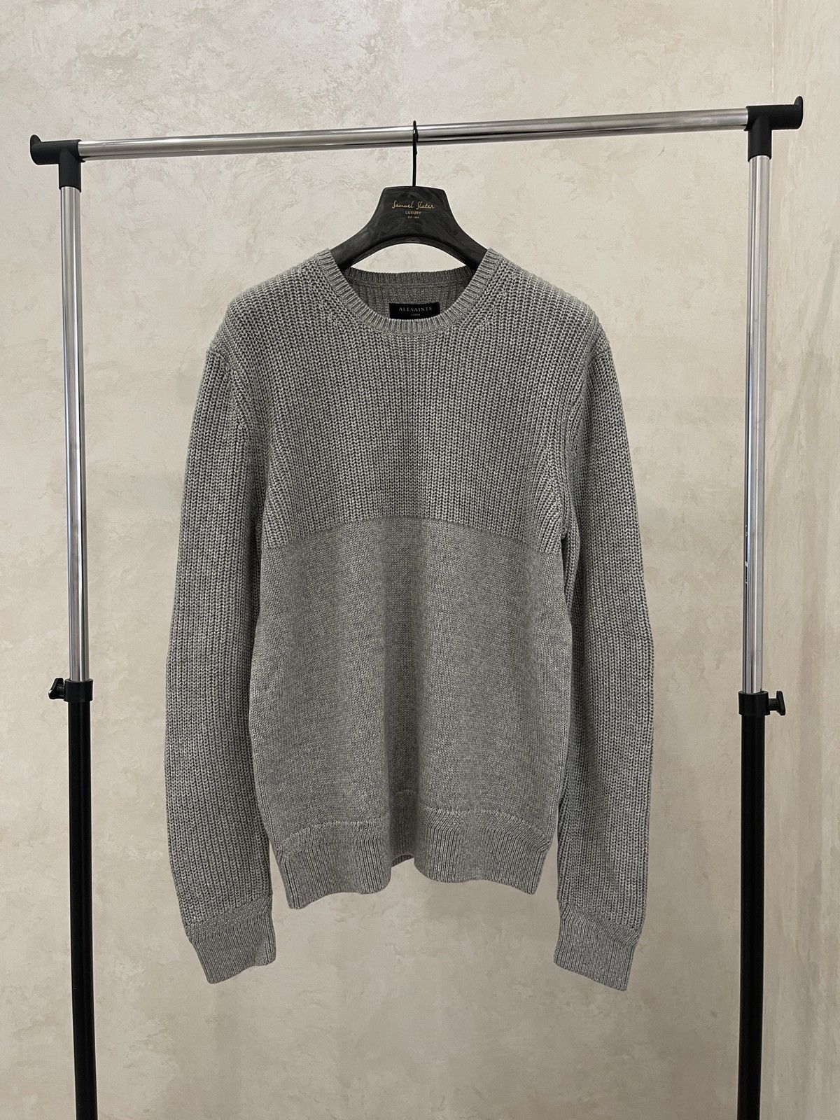 Allsaints Allsaints sweater jumper men’s grey Size US L / EU 52-54 / 3 - 1 Thumbnail
