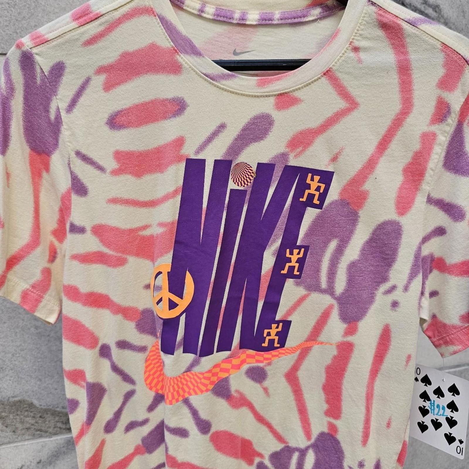 Nike Nike Men's Multicolored Tie-Dye T-shirt Size US S / EU 44-46 / 1 - 2 Thumbnail