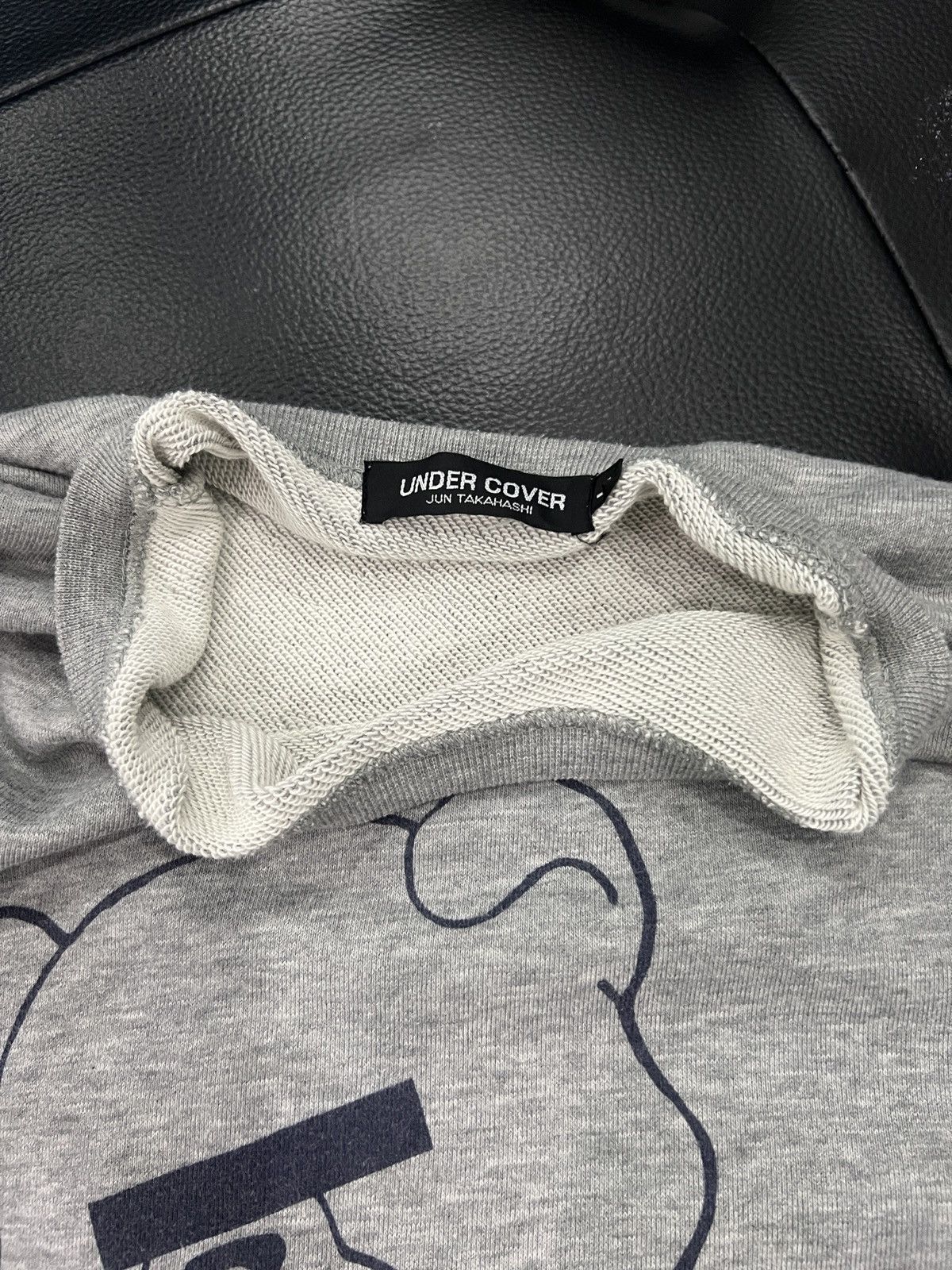 Undercover Undercover Blindfold Bear Graphic Sweatshirt Size US L / EU 52-54 / 3 - 6 Thumbnail