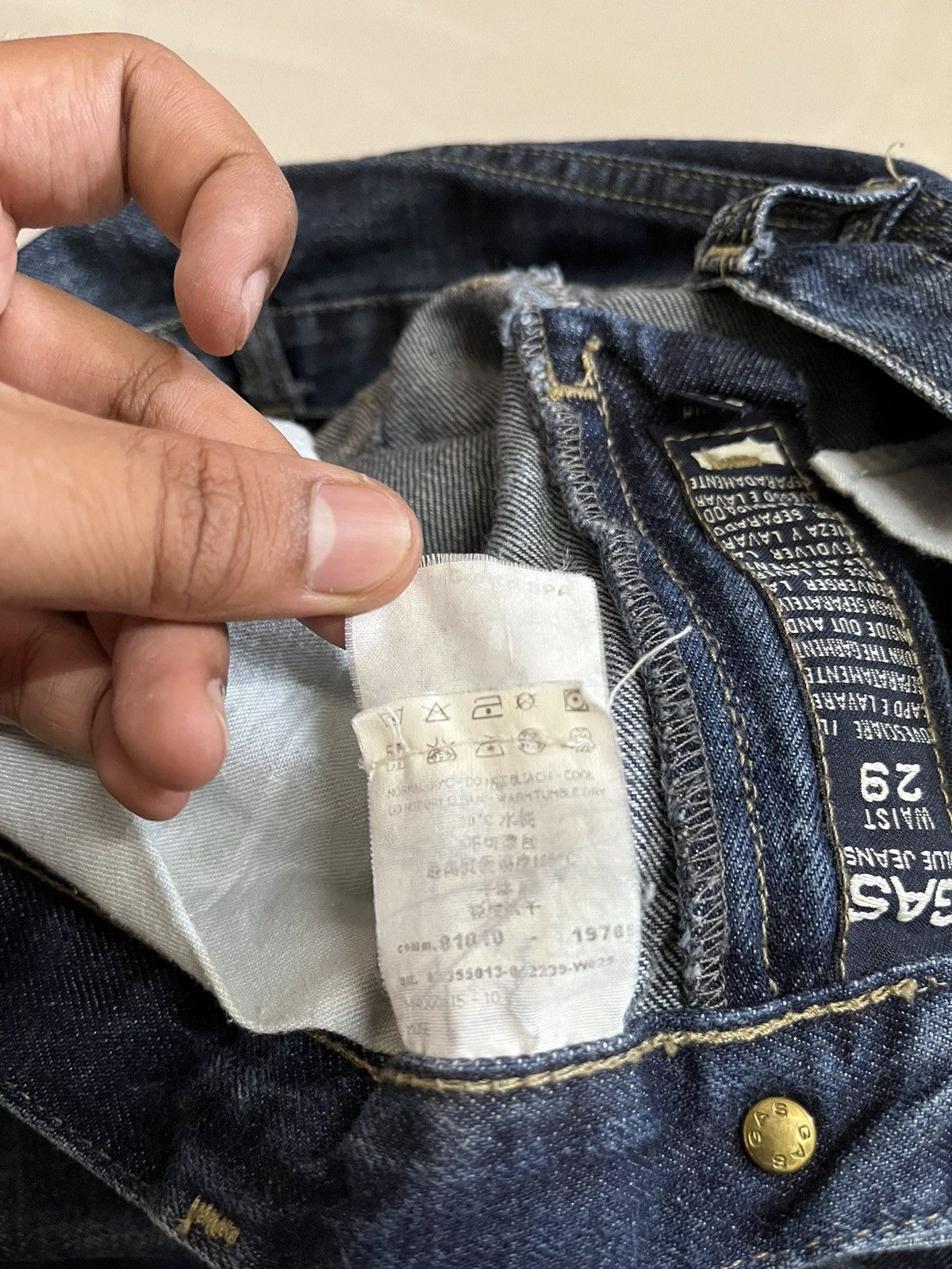 Tornado Mart Flare Jean Vintage Gas jeans baggy low rise bootcut Size US 30 / EU 46 - 14 Thumbnail