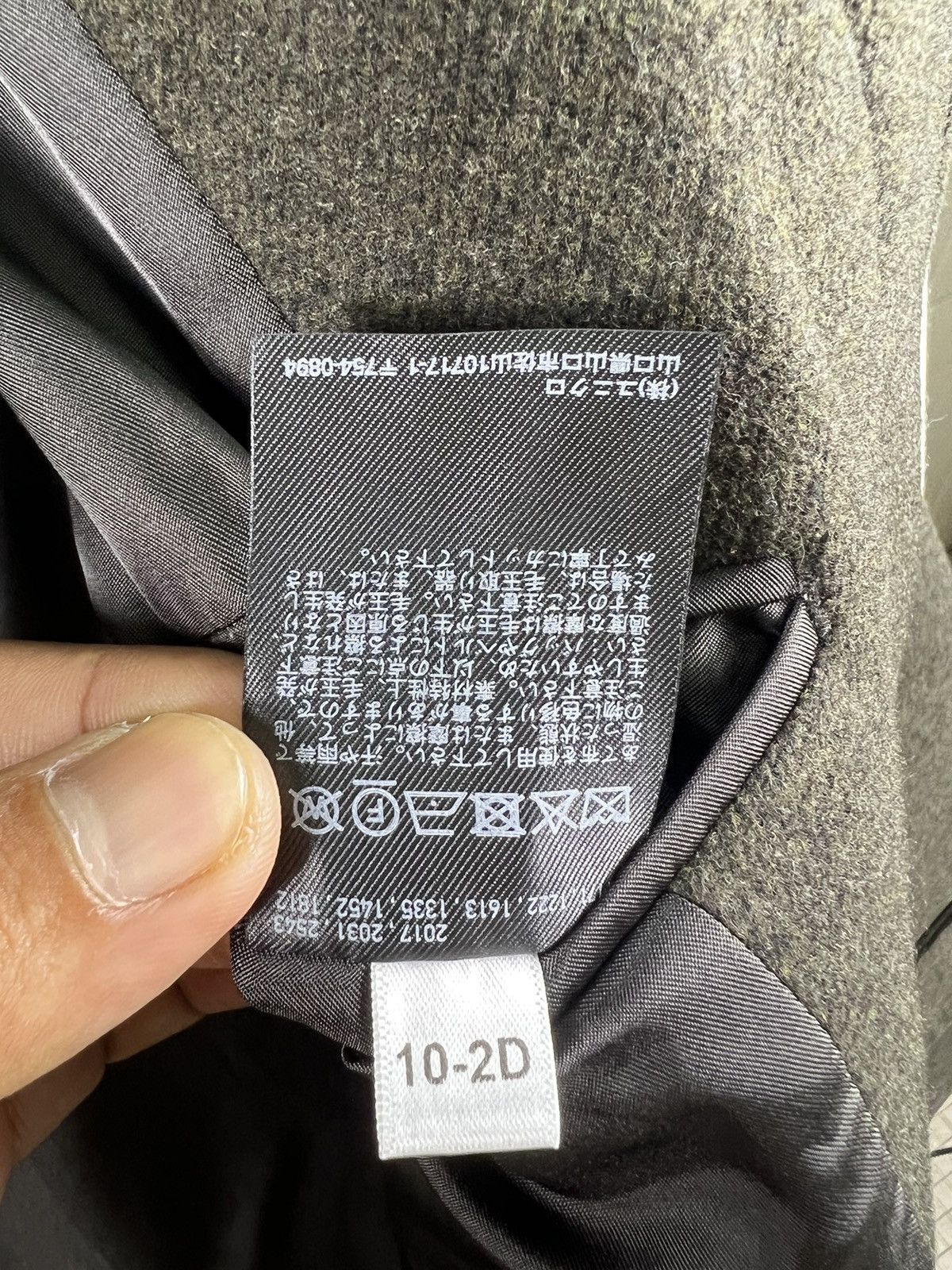 Japanese Brand 🔥 UNIQLO JAPAN WOOL OVERCOAT - L Size US M / EU 48-50 / 2 - 8 Thumbnail