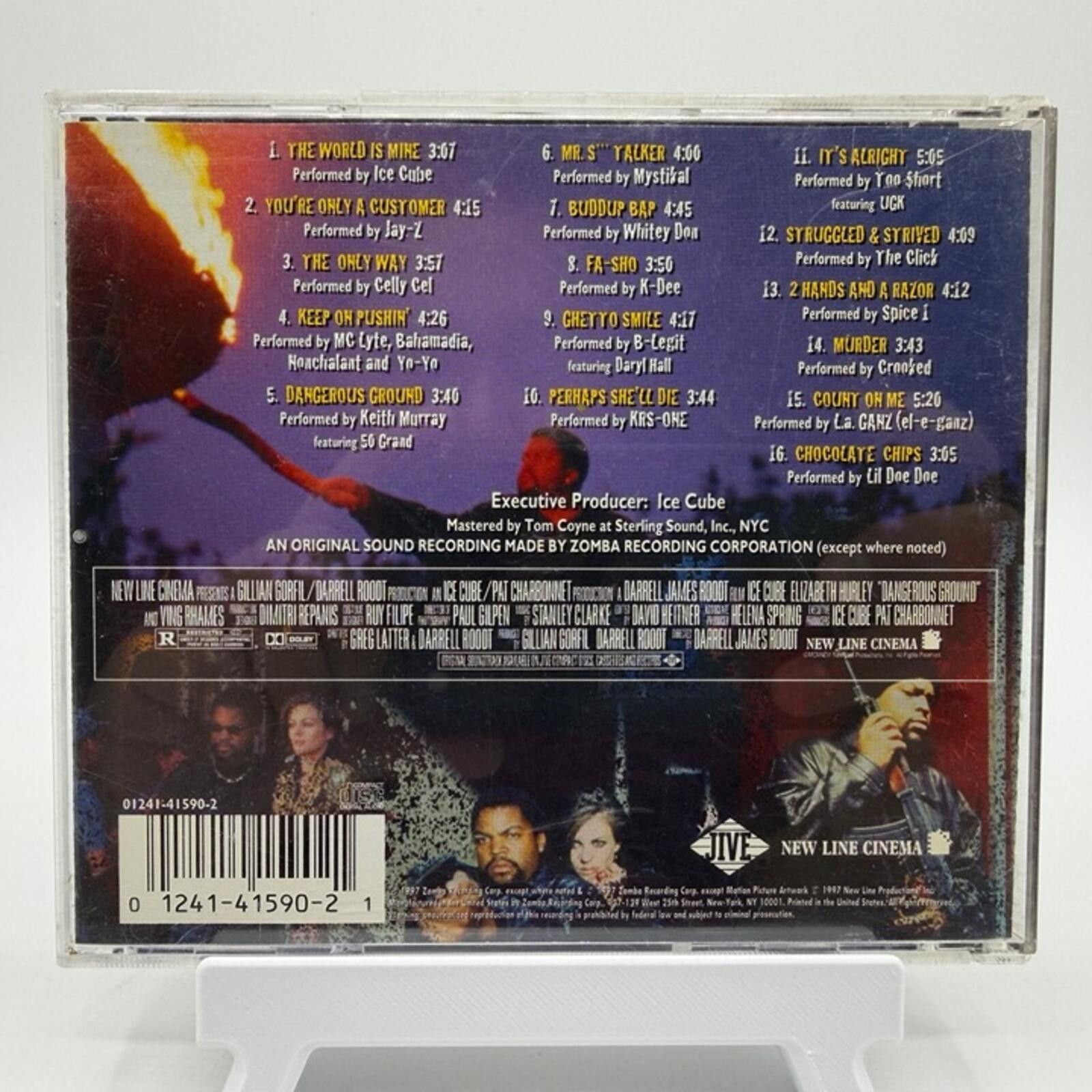 Other Various Artists - Dangerous Ground Soundtrack (1997) Size ONE SIZE - 2 Thumbnail