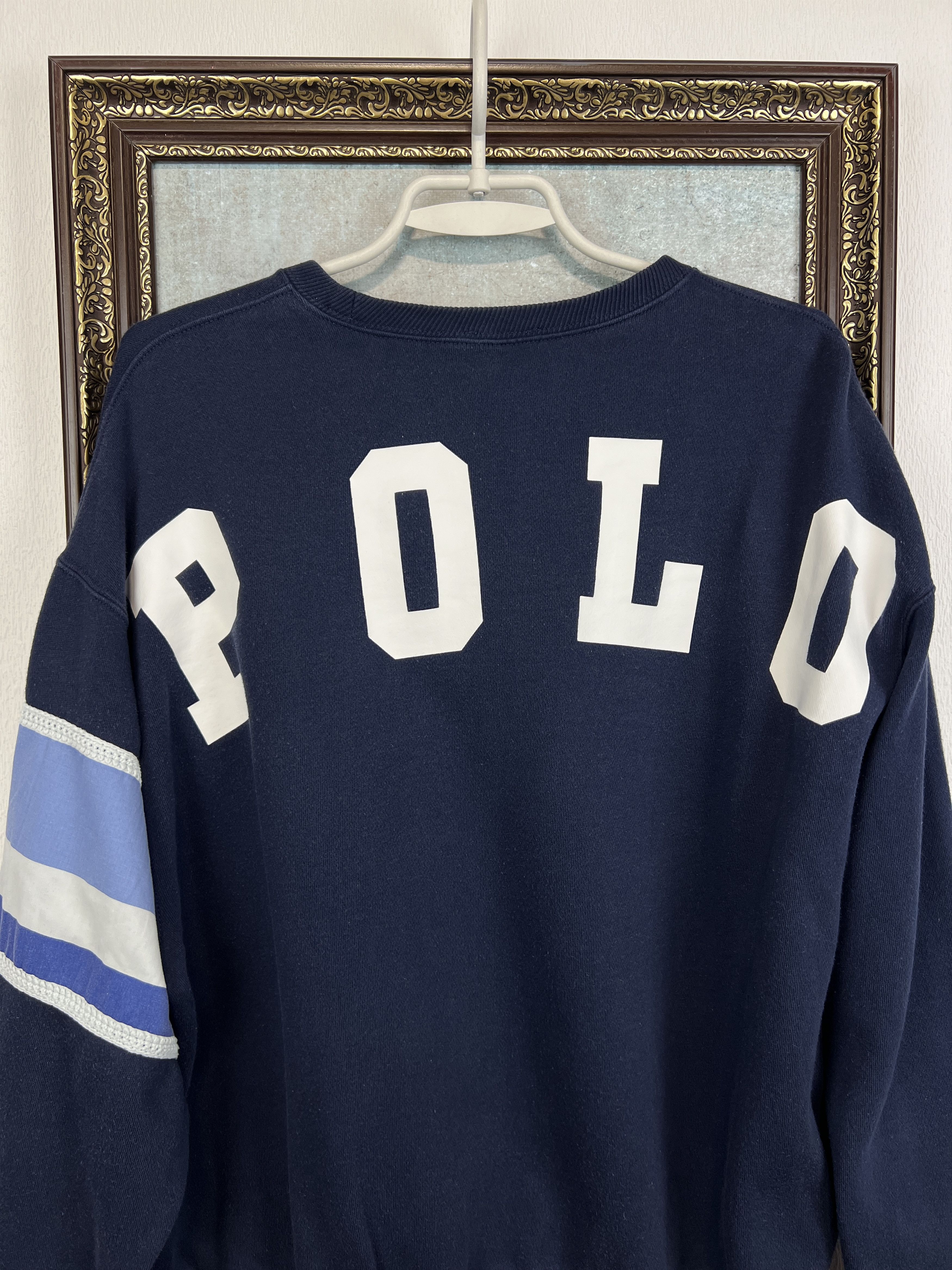 Polo Ralph Lauren Polo Ralph Lauren Big Print Crewneck Size Medium Sweater Size S / US 4 / IT 40 - 8 Thumbnail