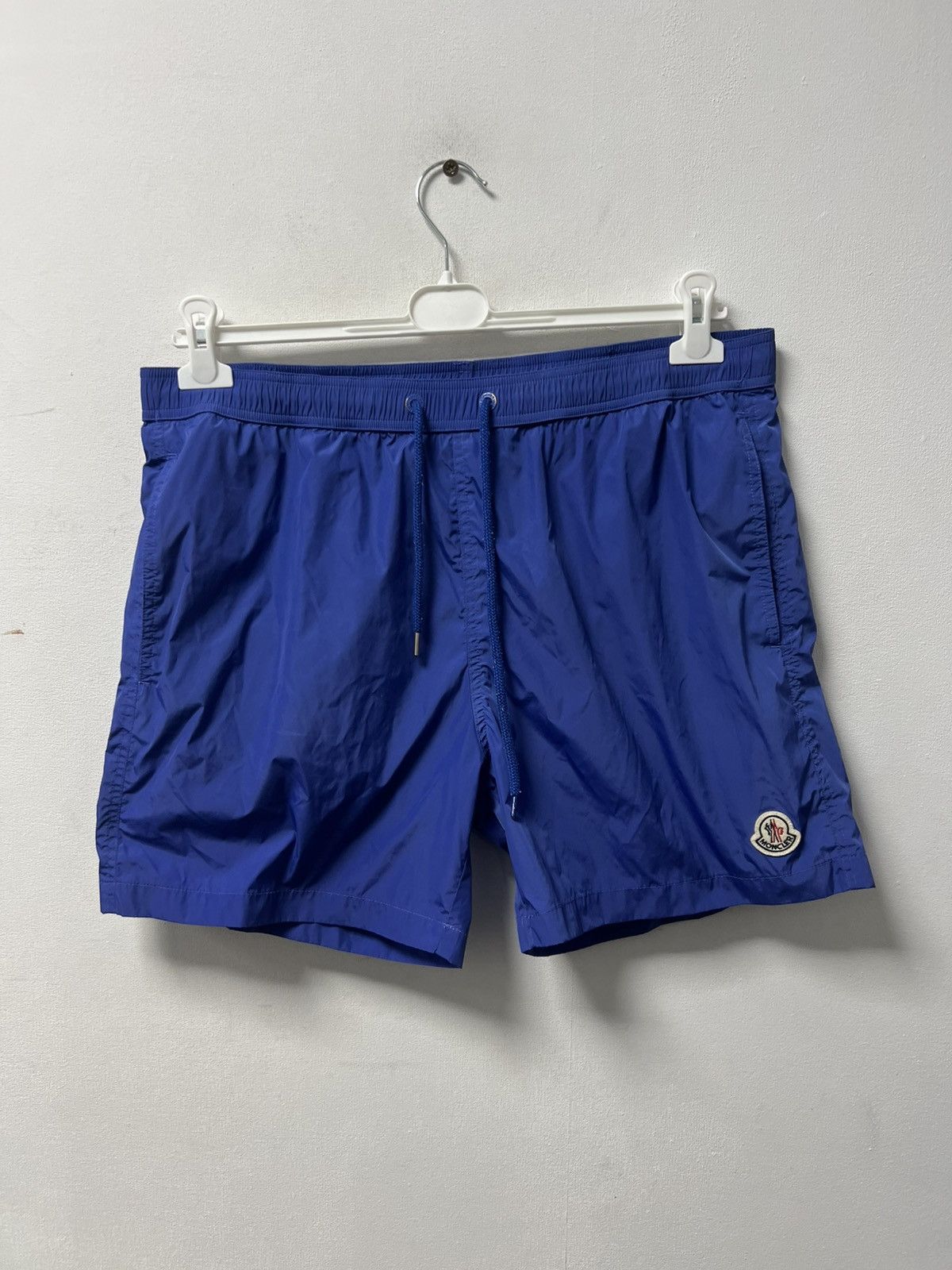 Moncler Luxury Moncler Nylon Shorts With Logo Mens Size US 40 / EU 56 - 1 Thumbnail