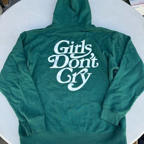 Designer × Girls Don't Cry NEW GIRLS DON’T CRY GREEN LOGO HOODIE SZ EXTRA LARGE XL Size US XL / EU 56 / 4 - 2 Thumbnail