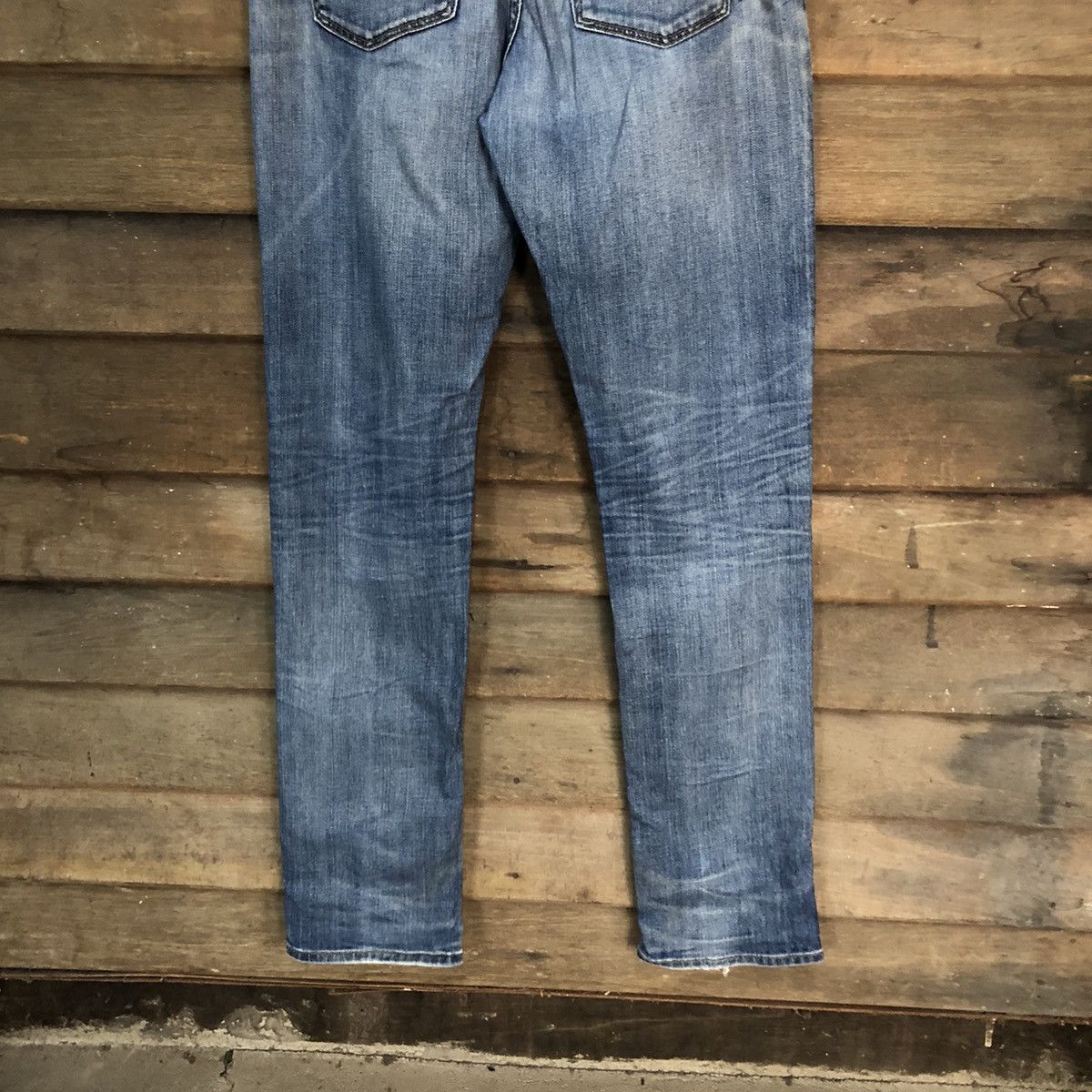 Faded Glory Uniqlo faded japan Jeans Blue Denim Pants #7310 Size US 32 / EU 48 - 13 Thumbnail
