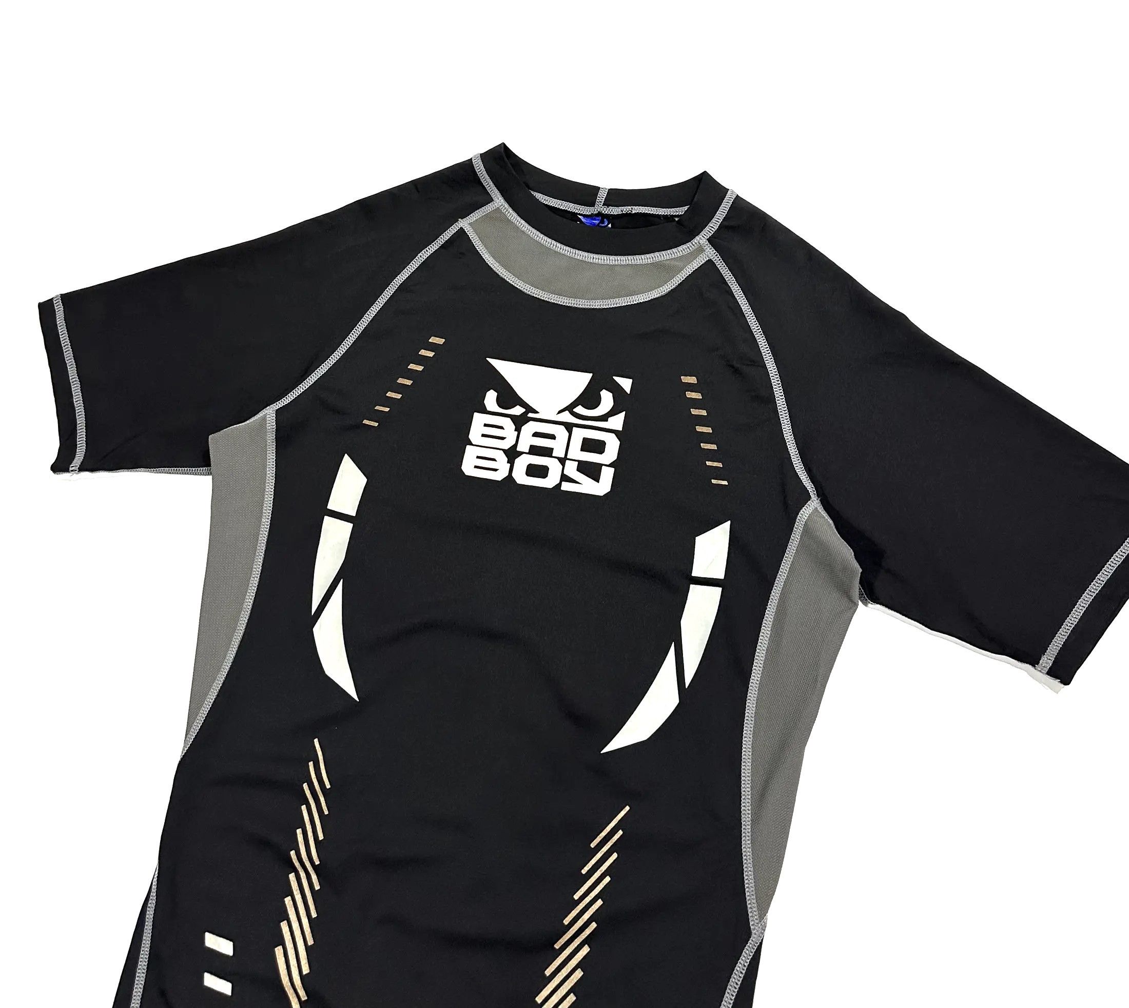UFC Bad Boy Sphere Compression Top Rash Guard Mens M Black Size US M / EU 48-50 / 2 - 4 Thumbnail